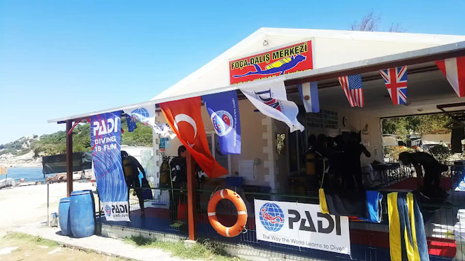 Dive shop photo