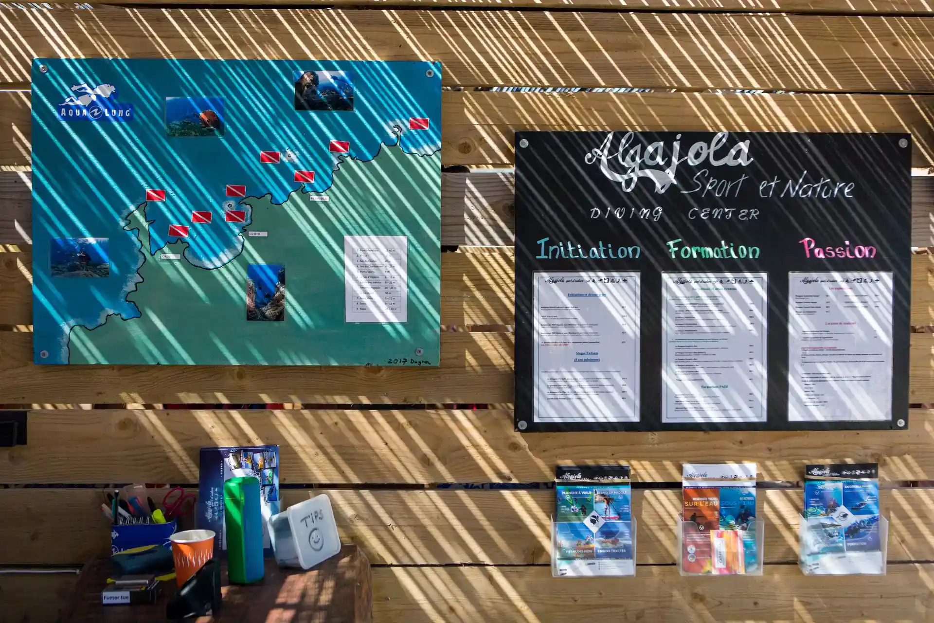 Dive shop photo