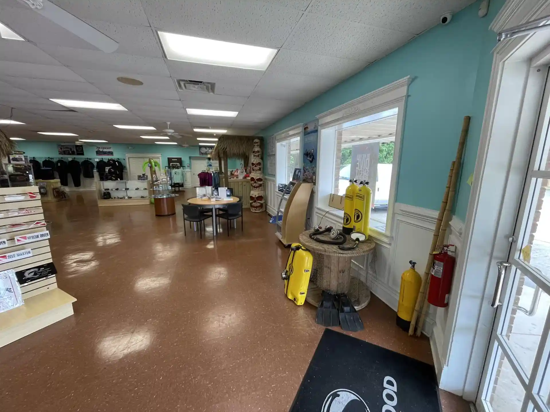 Dive shop photo