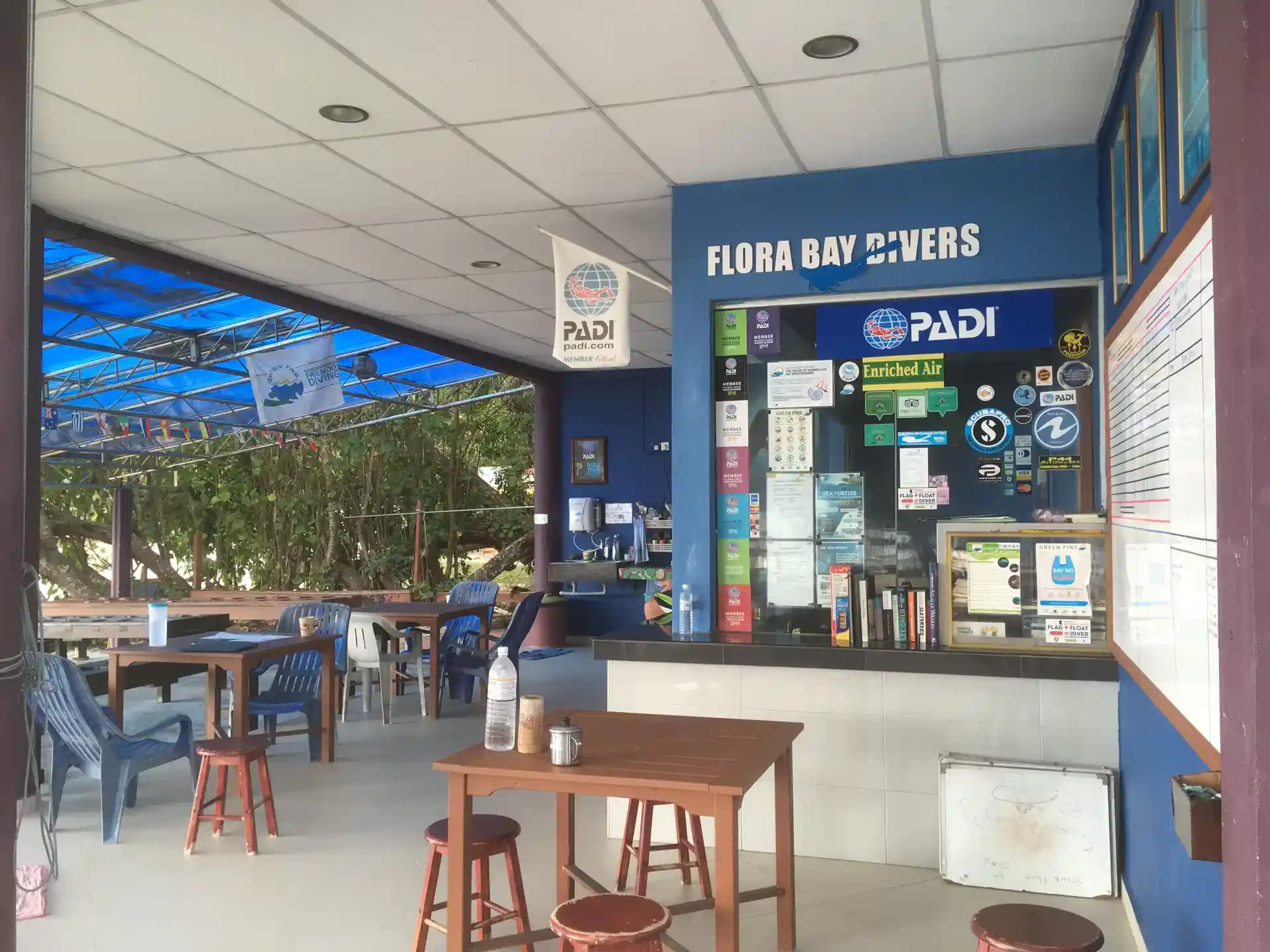 Dive shop photo