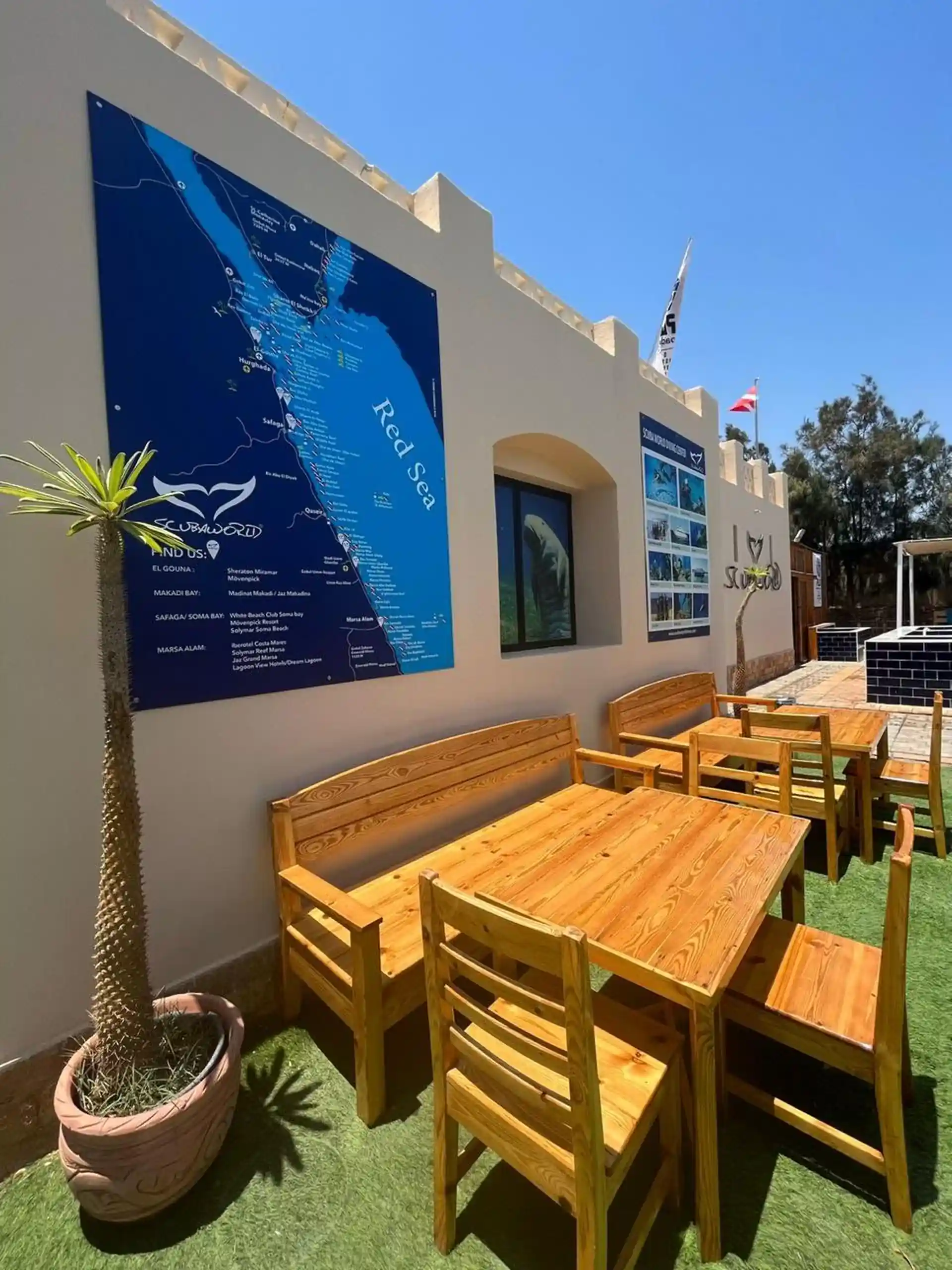 Foto de la tienda de buceo
