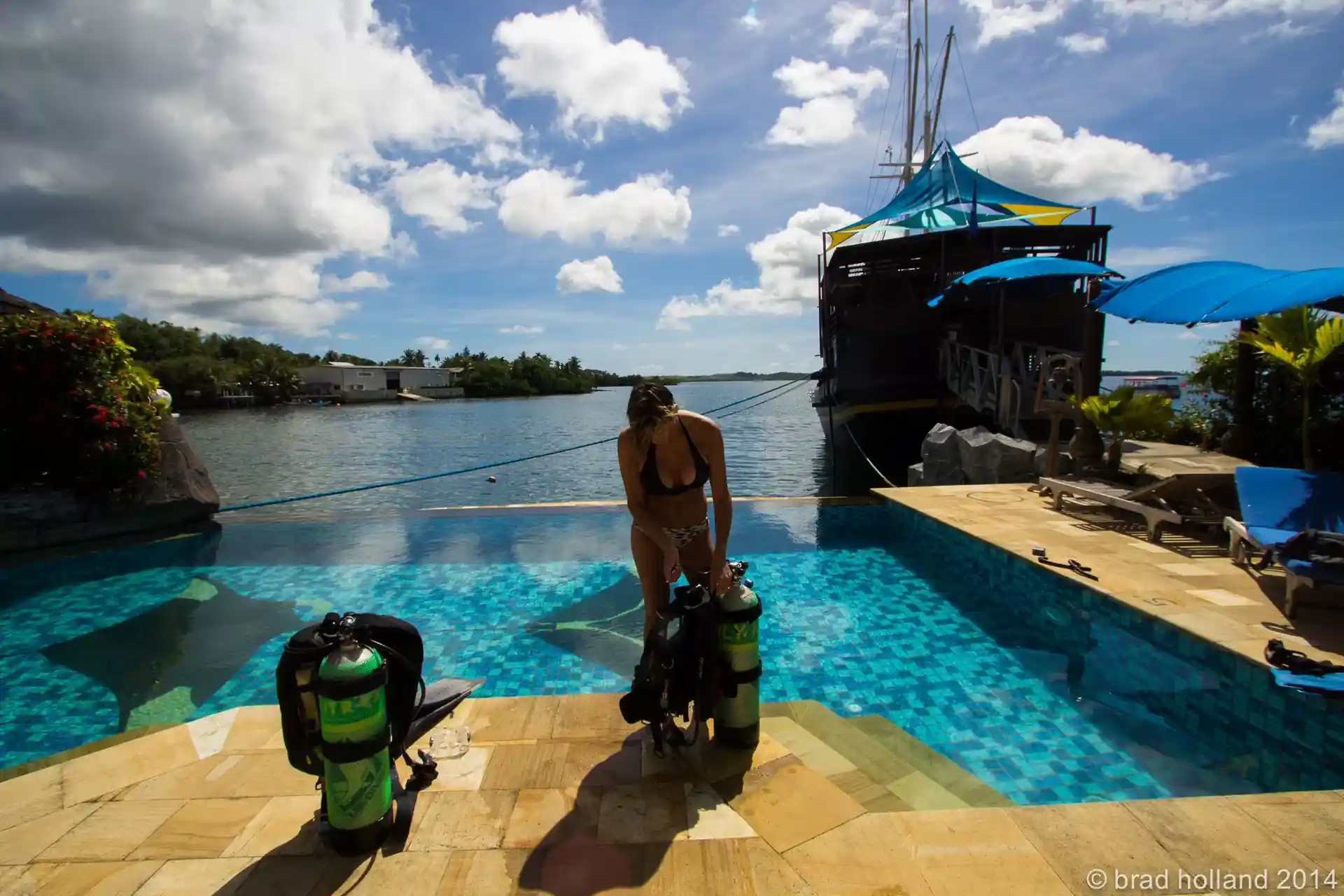 Foto de la tienda de buceo