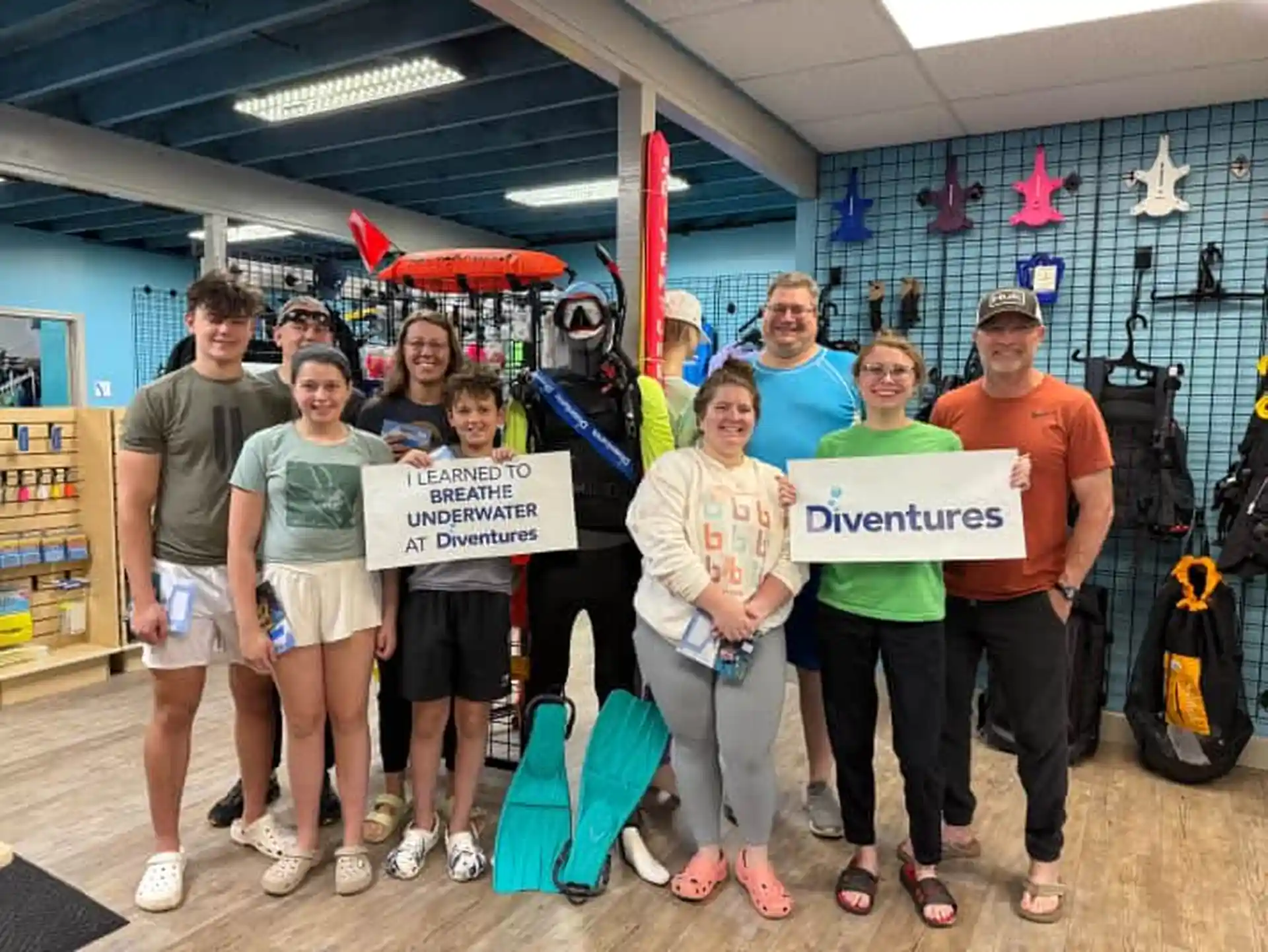 Dive shop photo