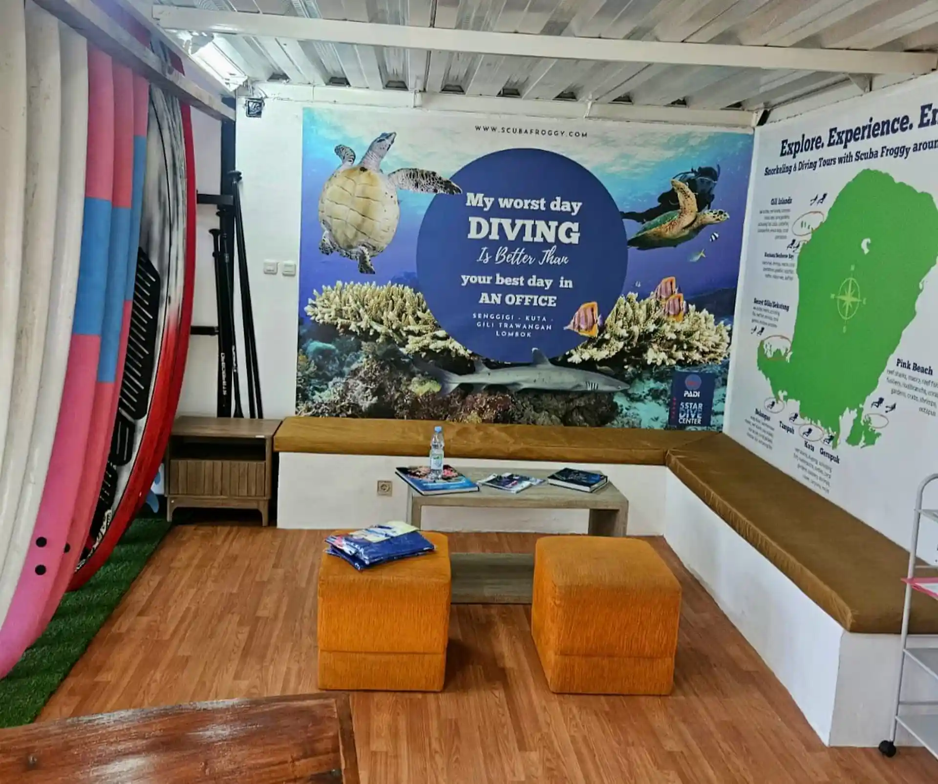 다이빙 샵 사진