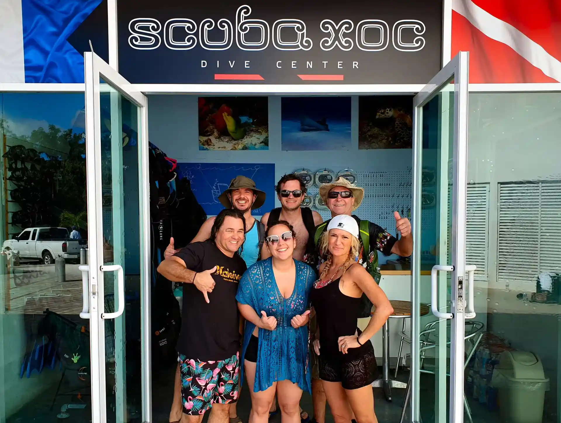 Dive shop photo