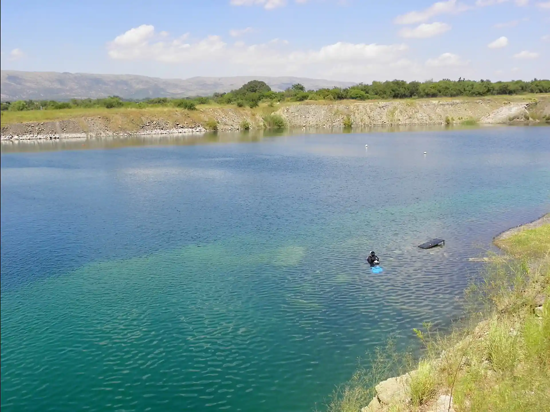 Foto des Tauchplatzes