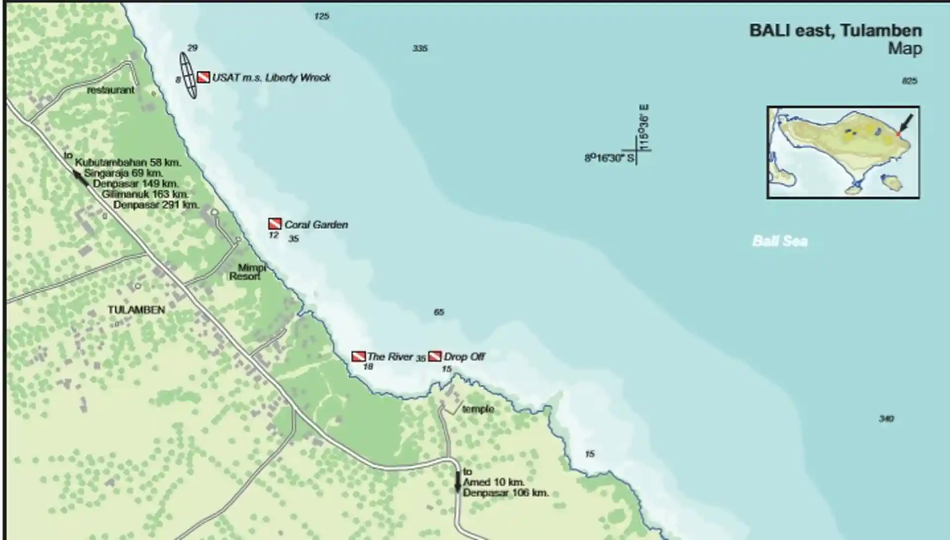 Foto des Tauchplatzes