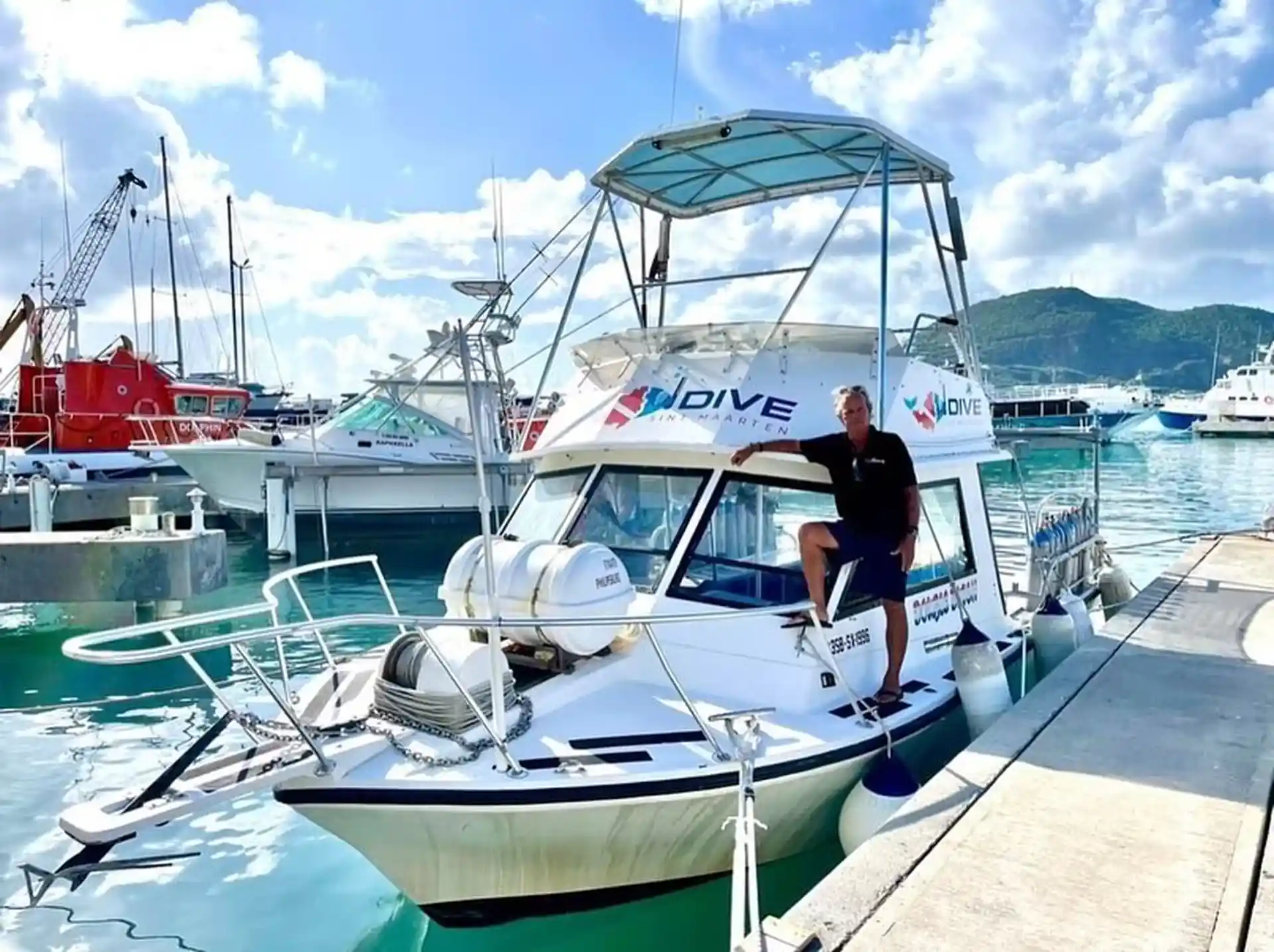 Foto de la tienda de buceo