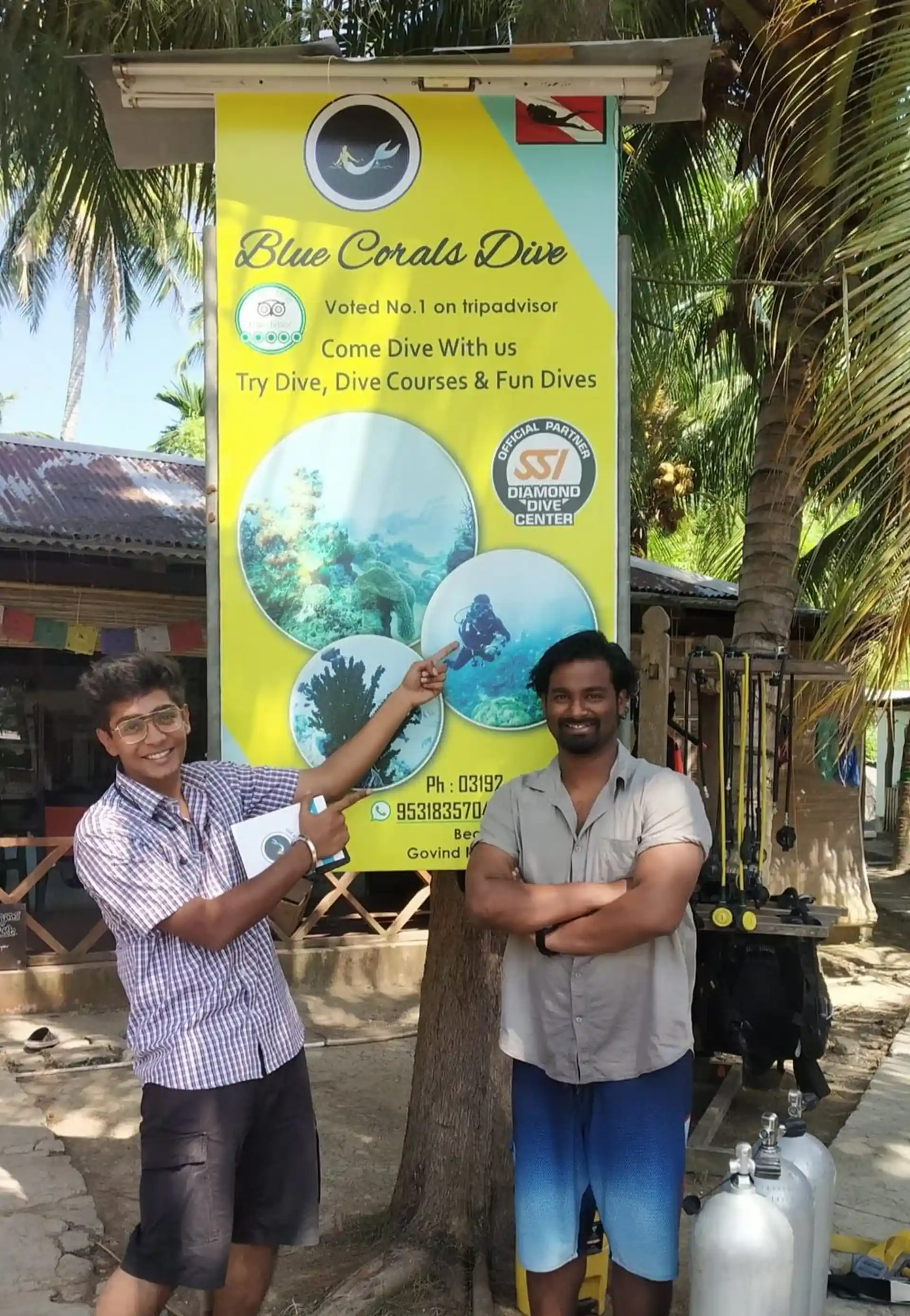 Dive shop photo