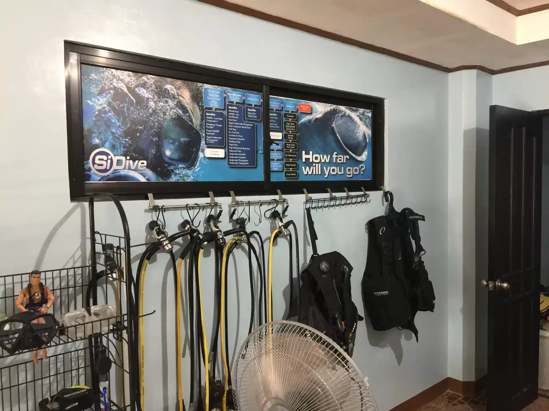 Dive shop photo