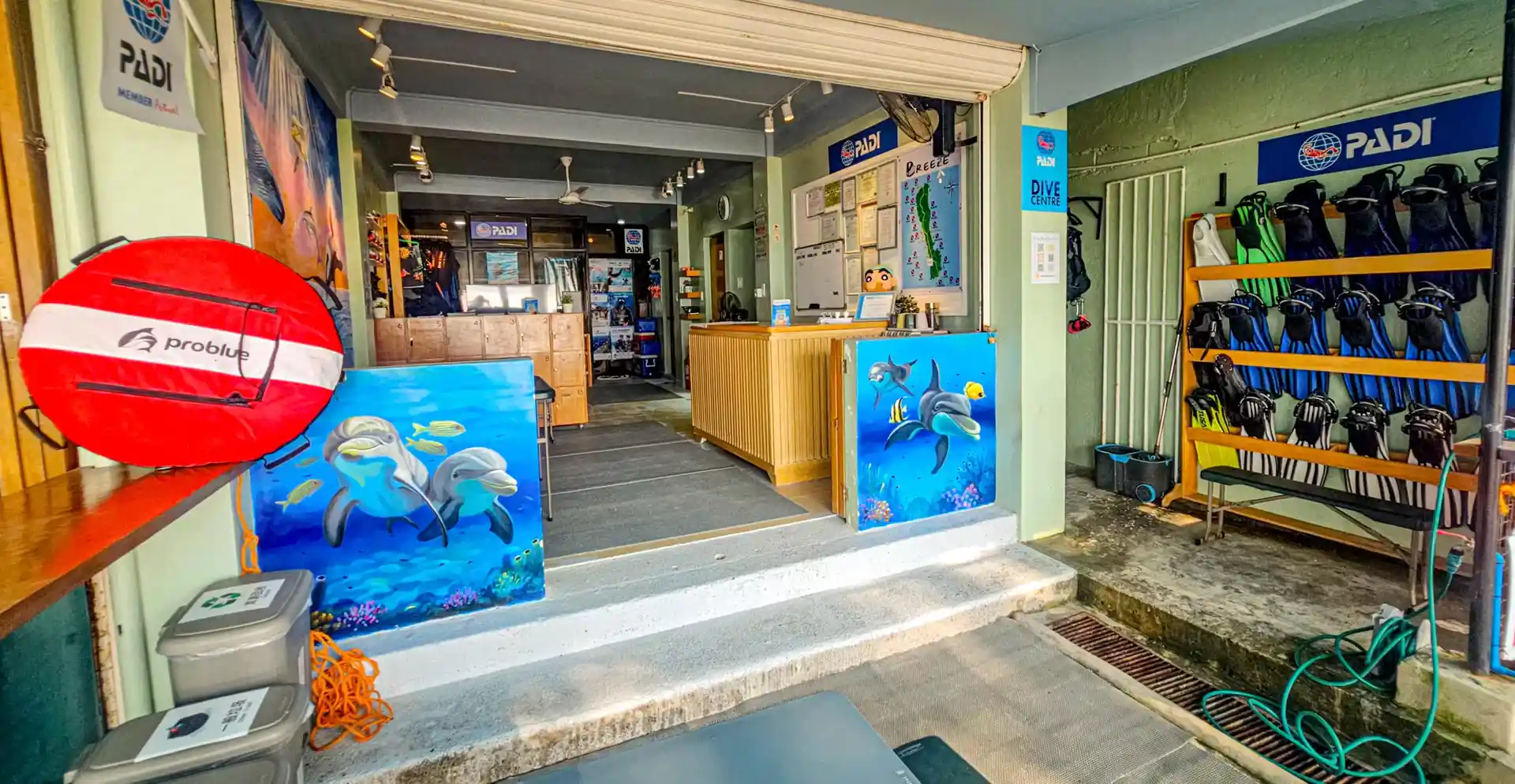 PADI Dive center in Boracay