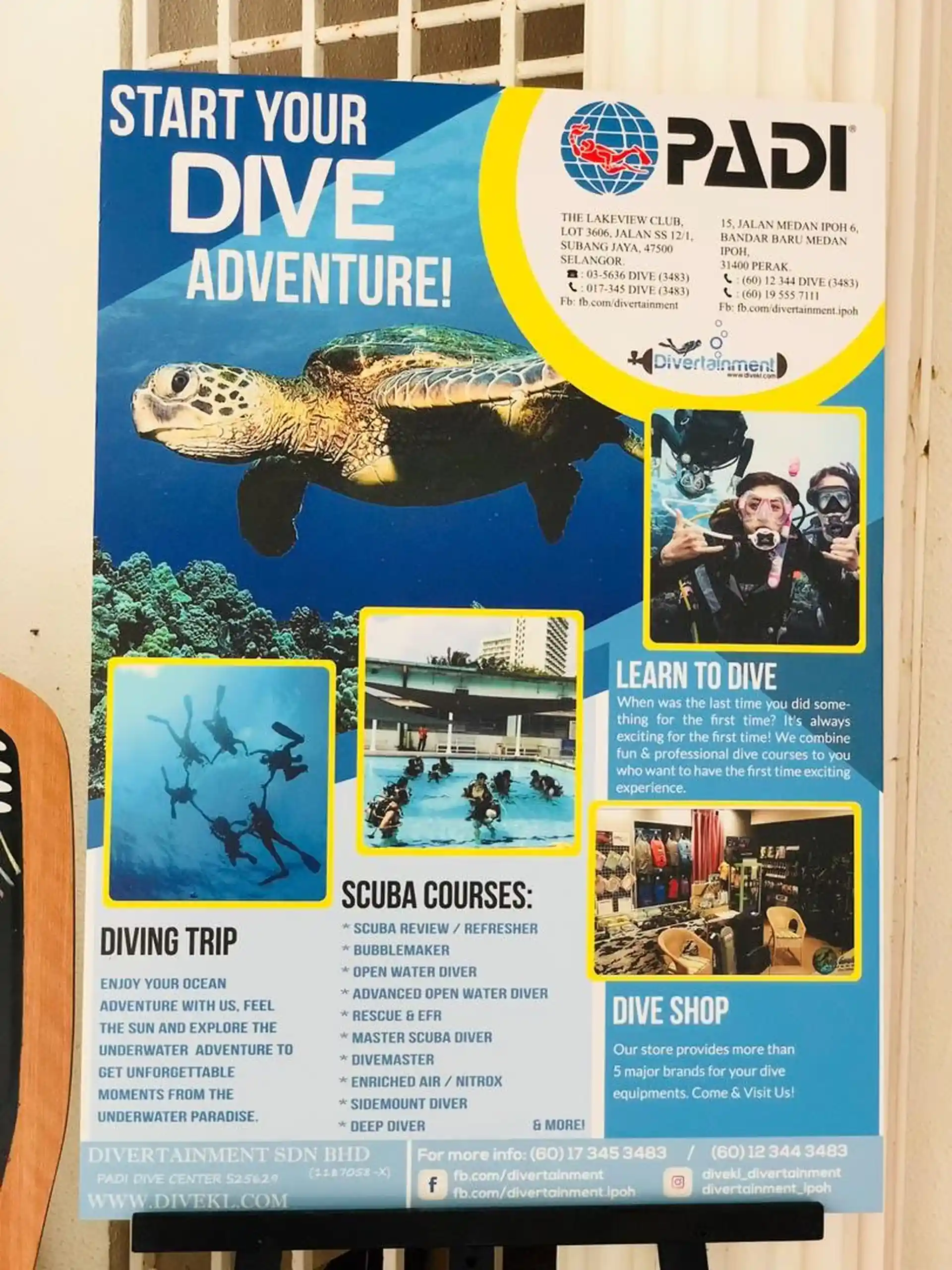 Dive shop photo