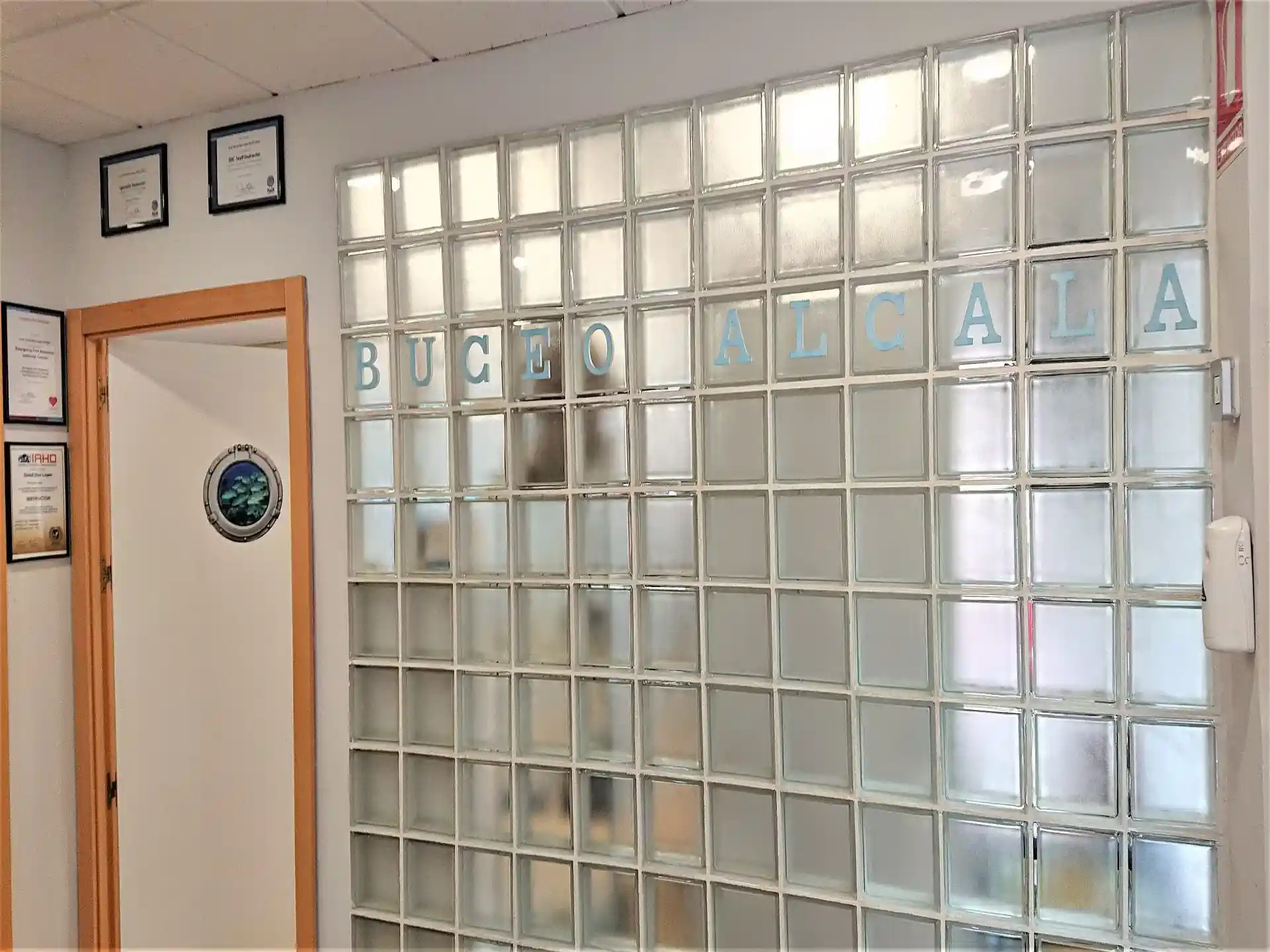 Foto de la tienda de buceo