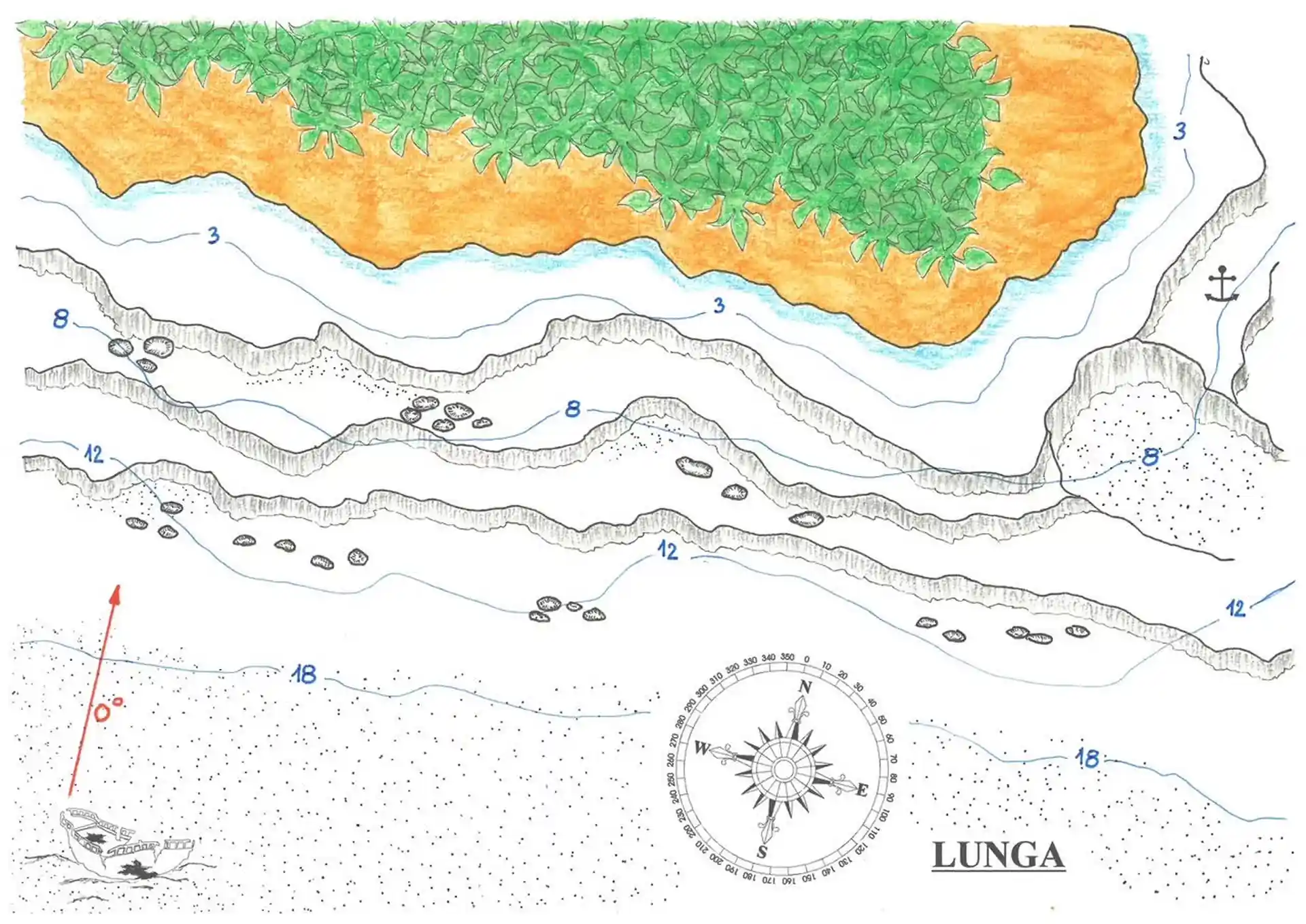 Foto van de duiklocatie