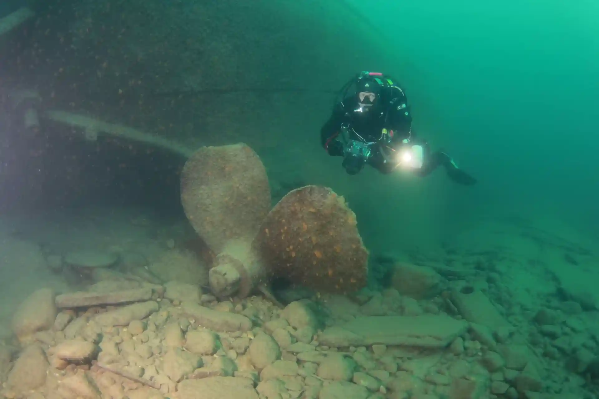 Foto des Tauchplatzes