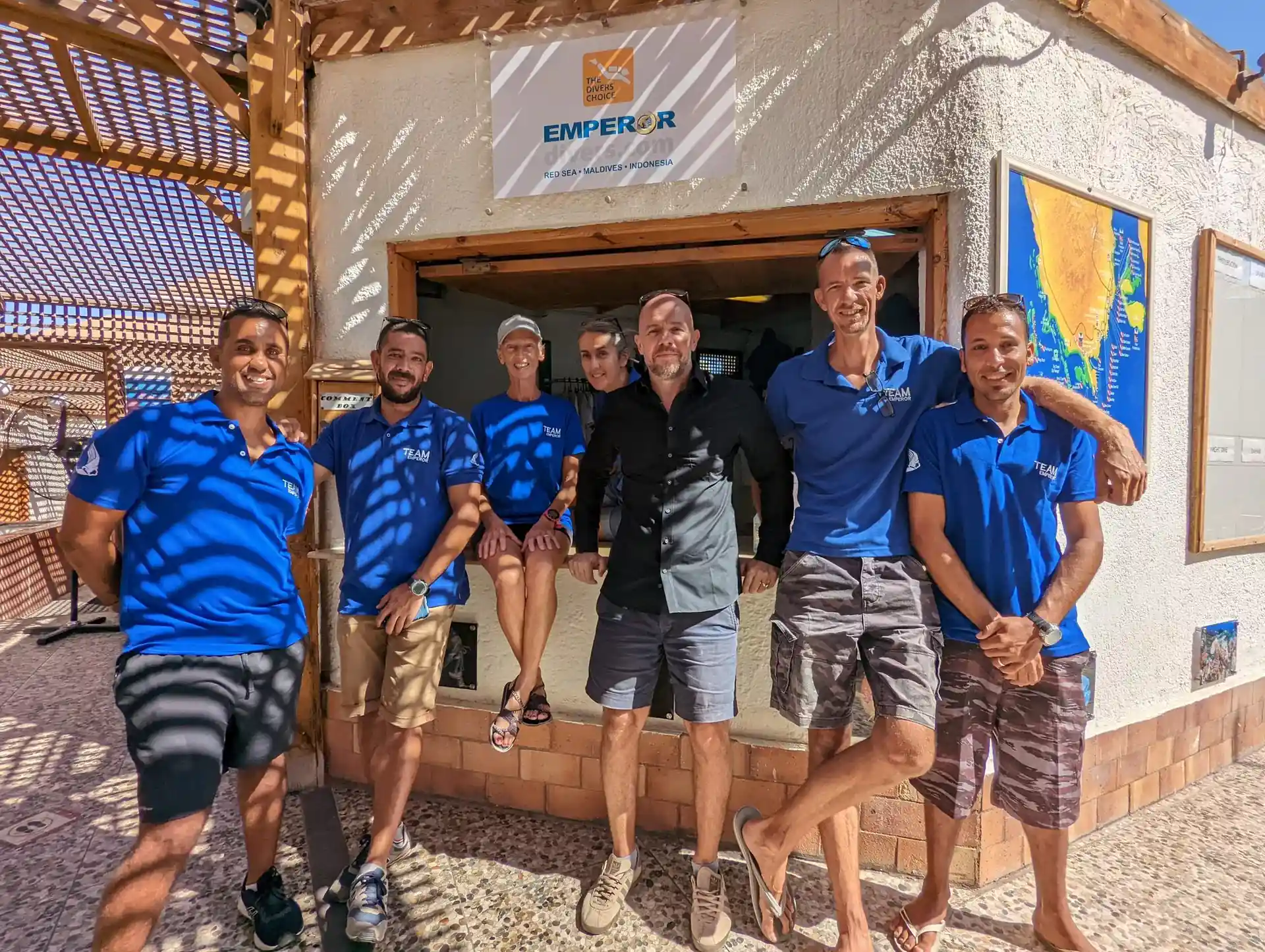 Dive shop photo