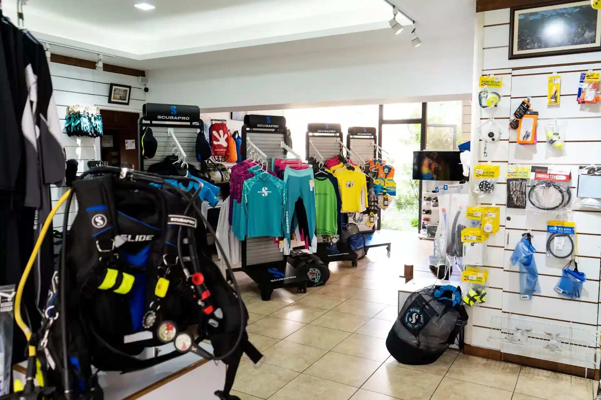 Dive shop photo