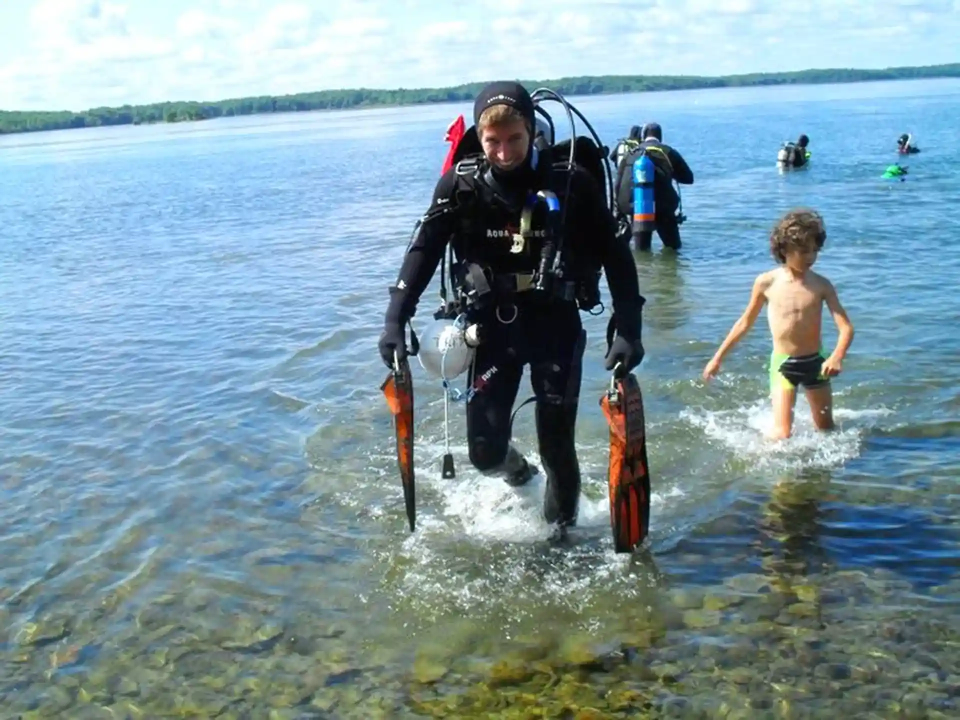 Foto de la tienda de buceo