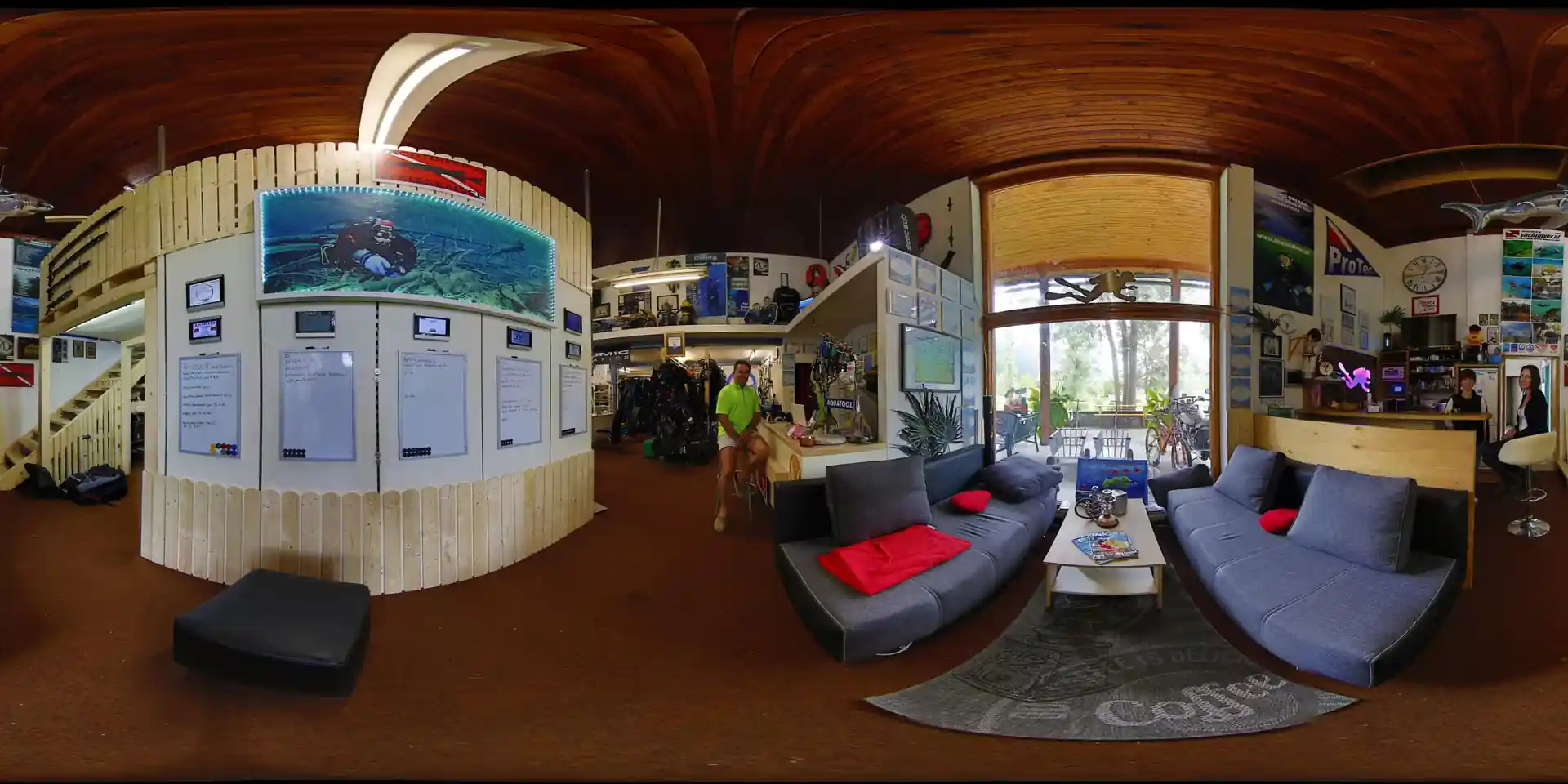 Dive shop photo