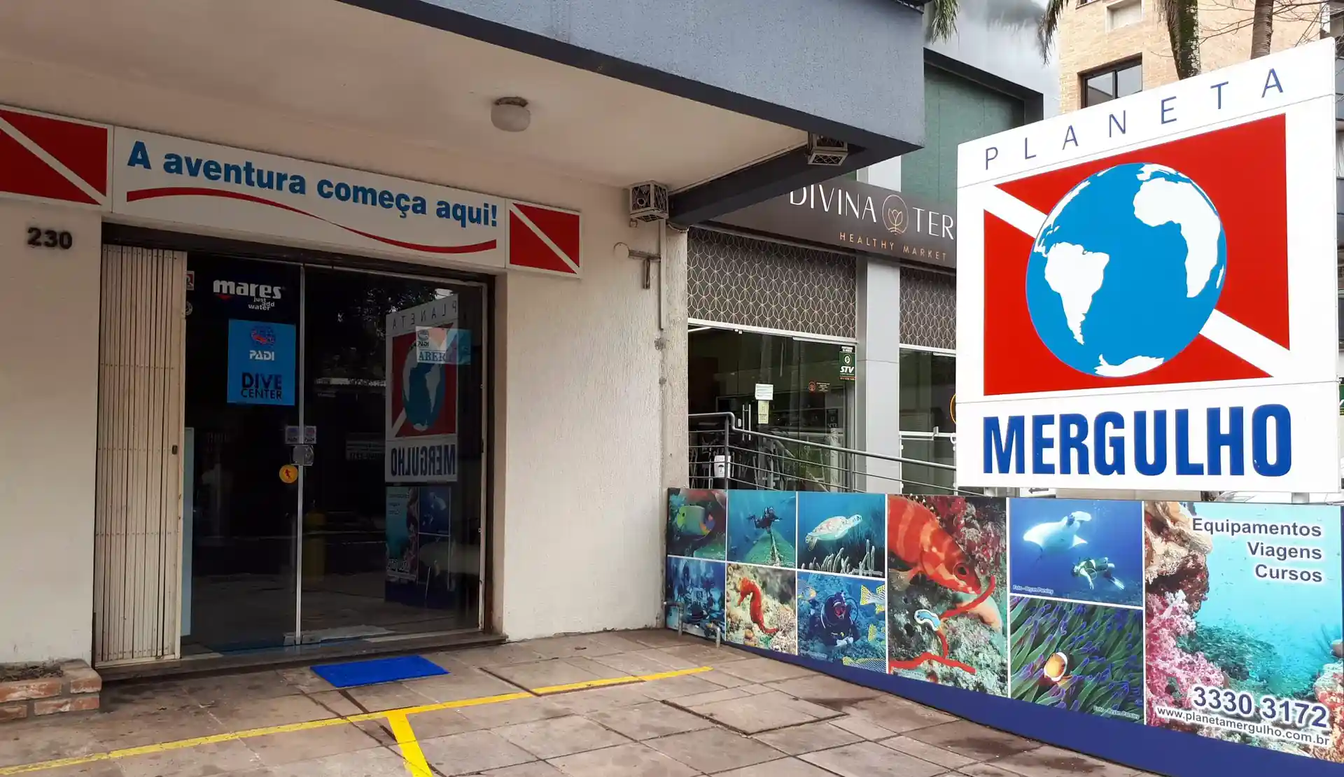 Dive shop photo