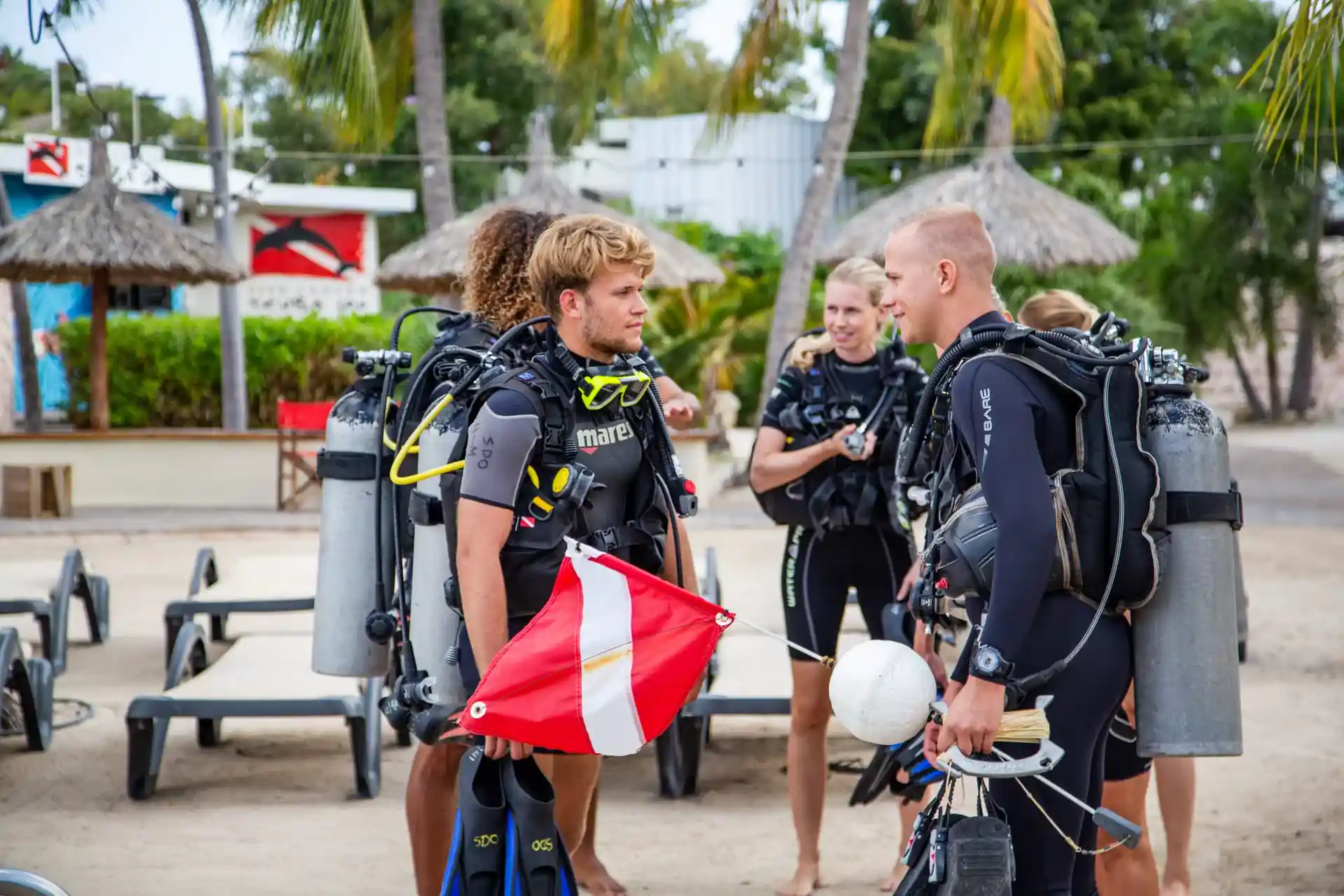 Dive shop photo