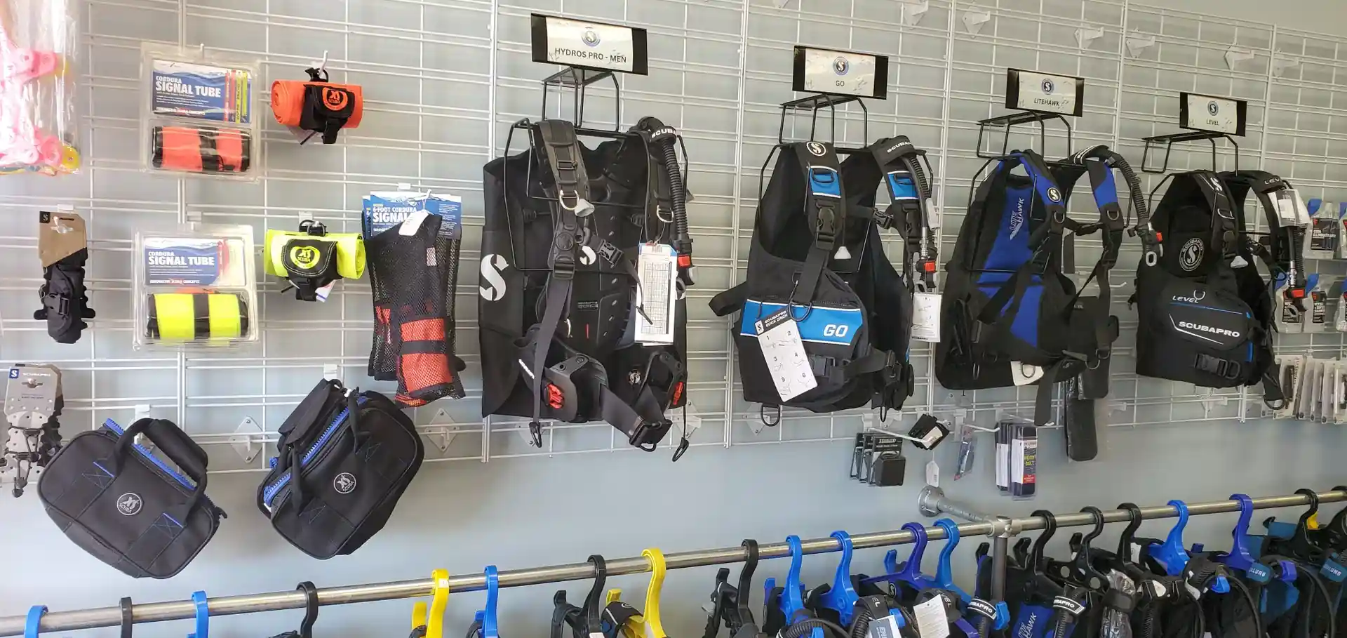 BCDs for all sizes and training levels.