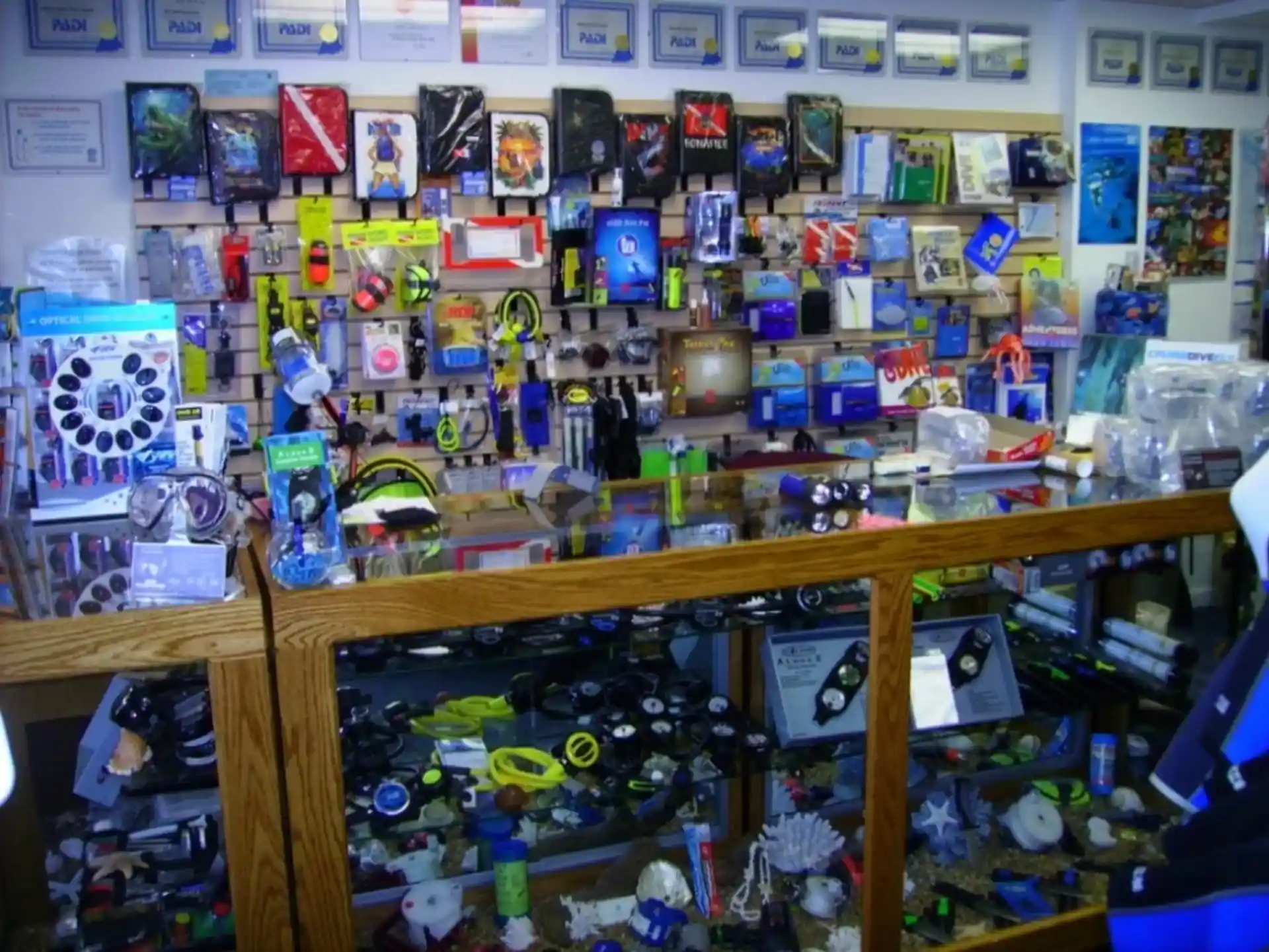 Dive shop photo