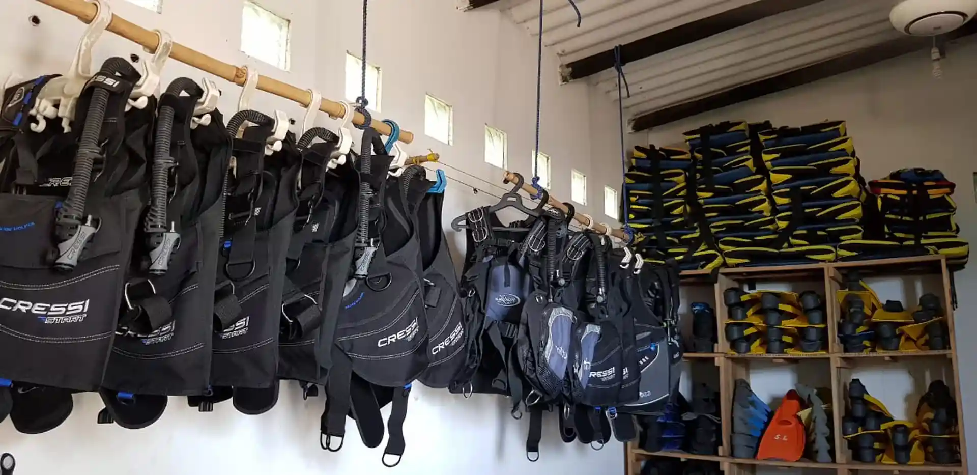 Dive shop photo