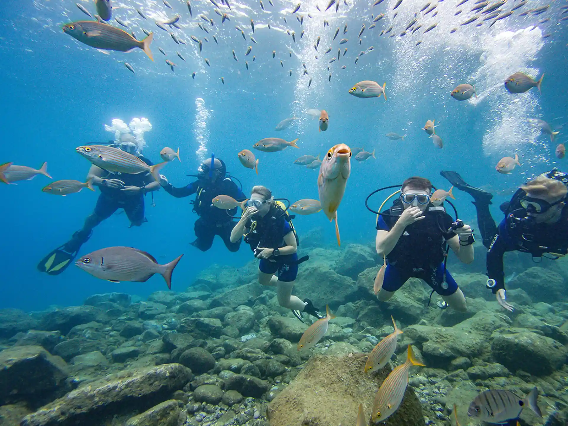 Your first breaths underwater — a moment you’ll never forget