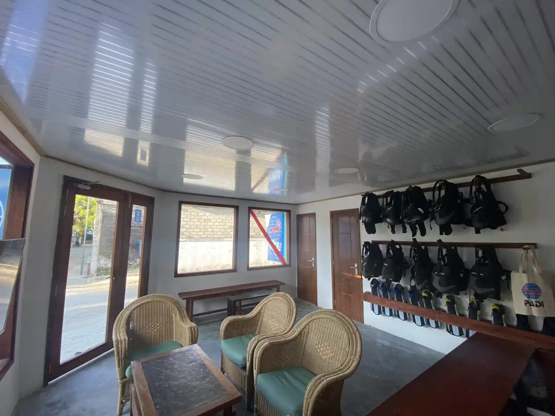 Photo du magasin de plongée