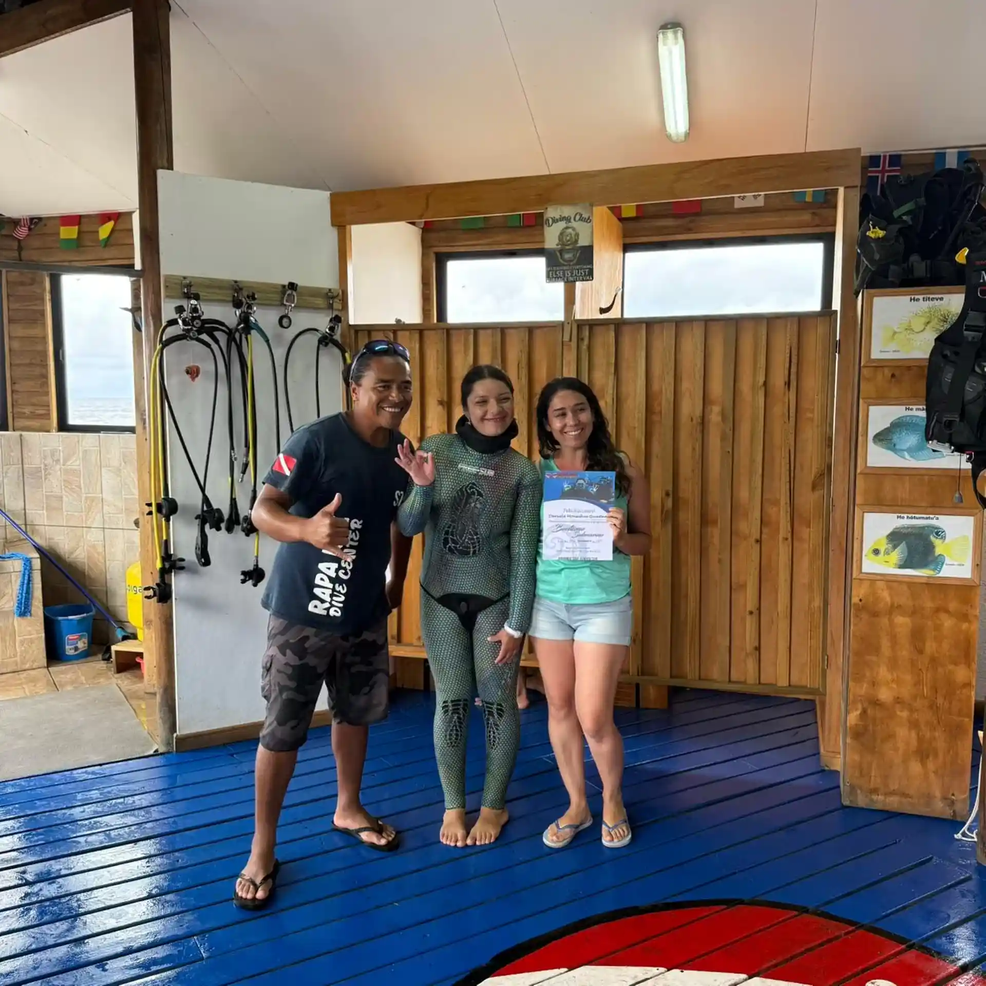 Foto de la tienda de buceo