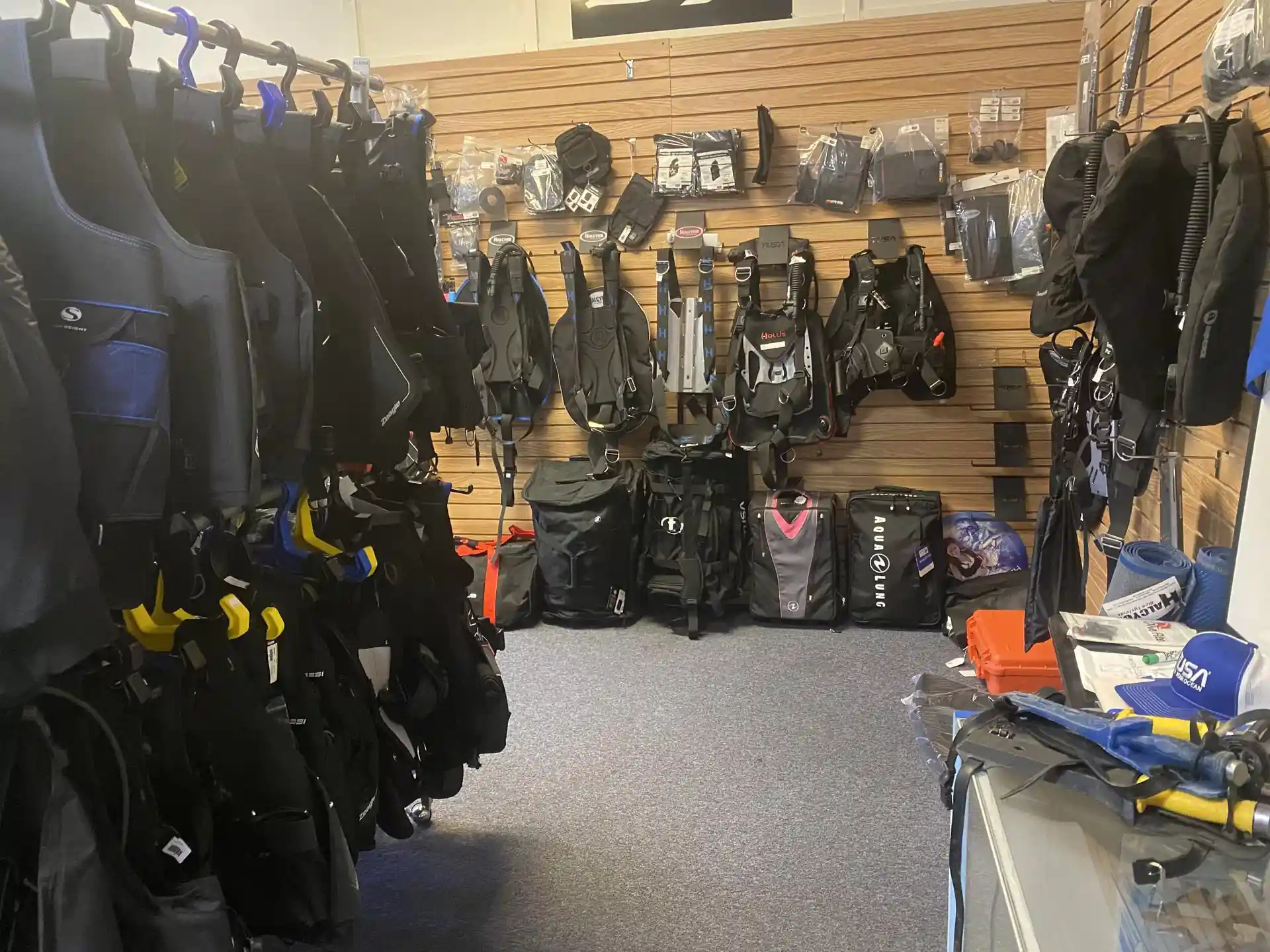 Dive shop photo