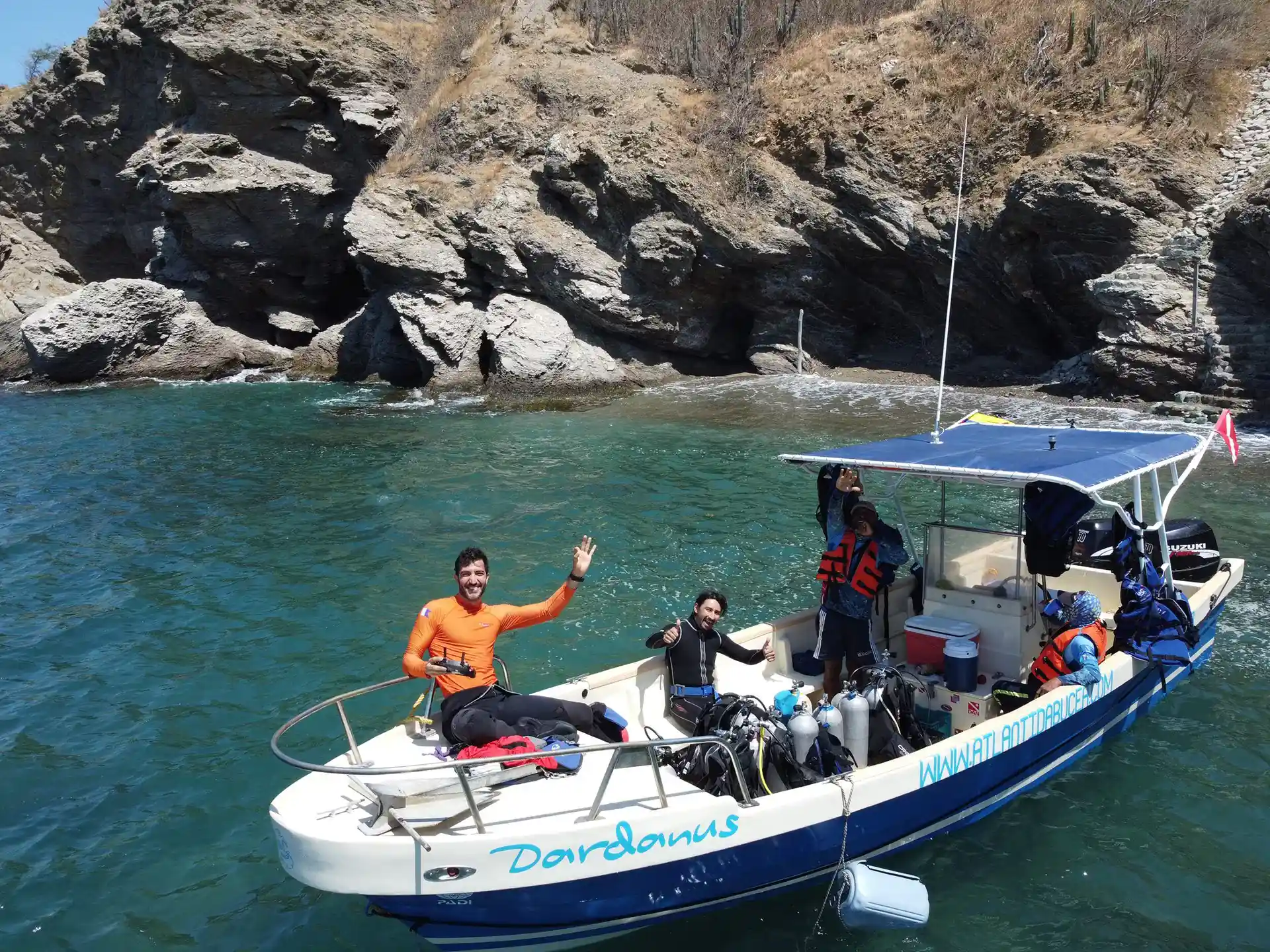 Foto de la tienda de buceo