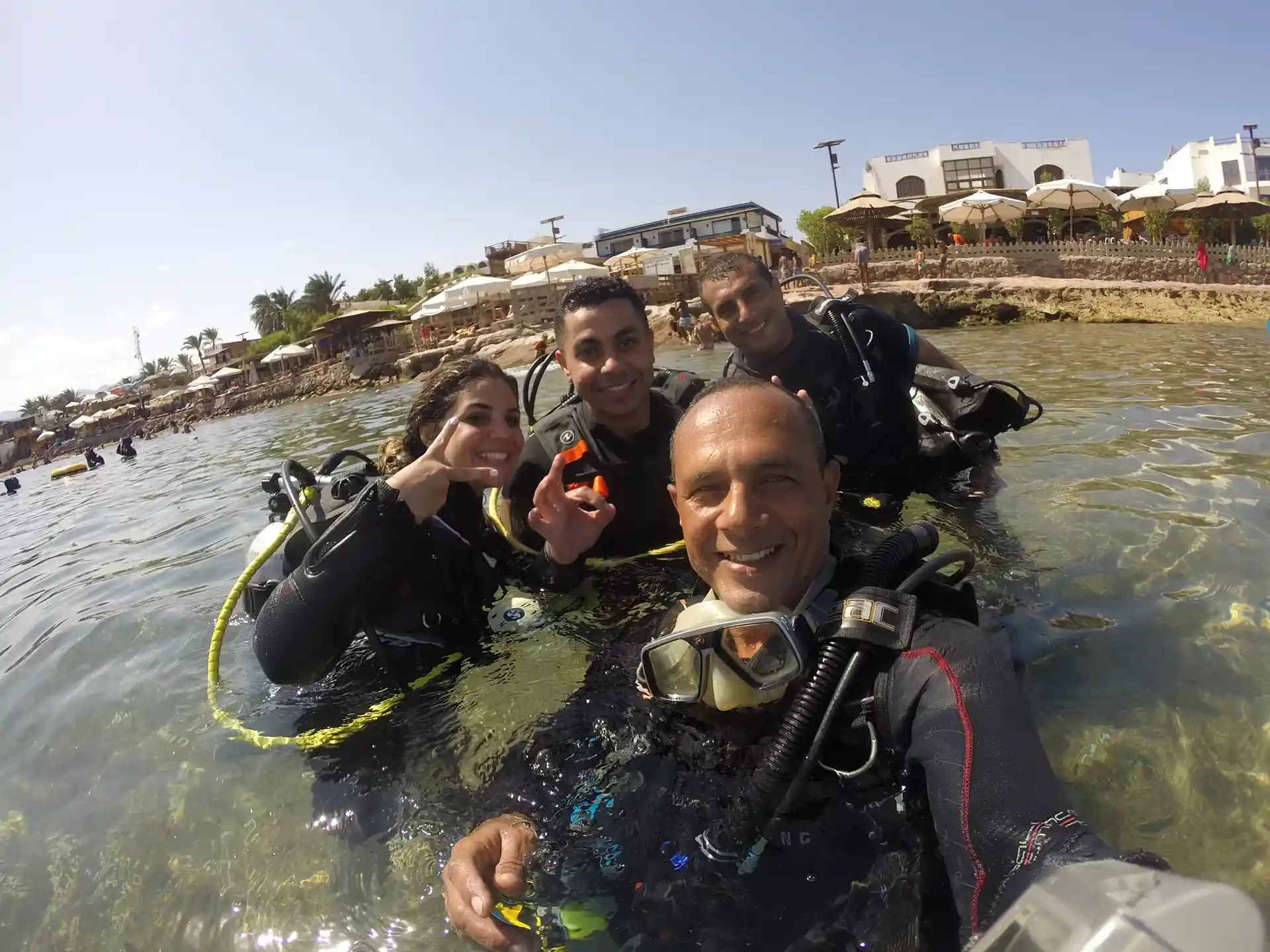Fun at the Light House - Dahab