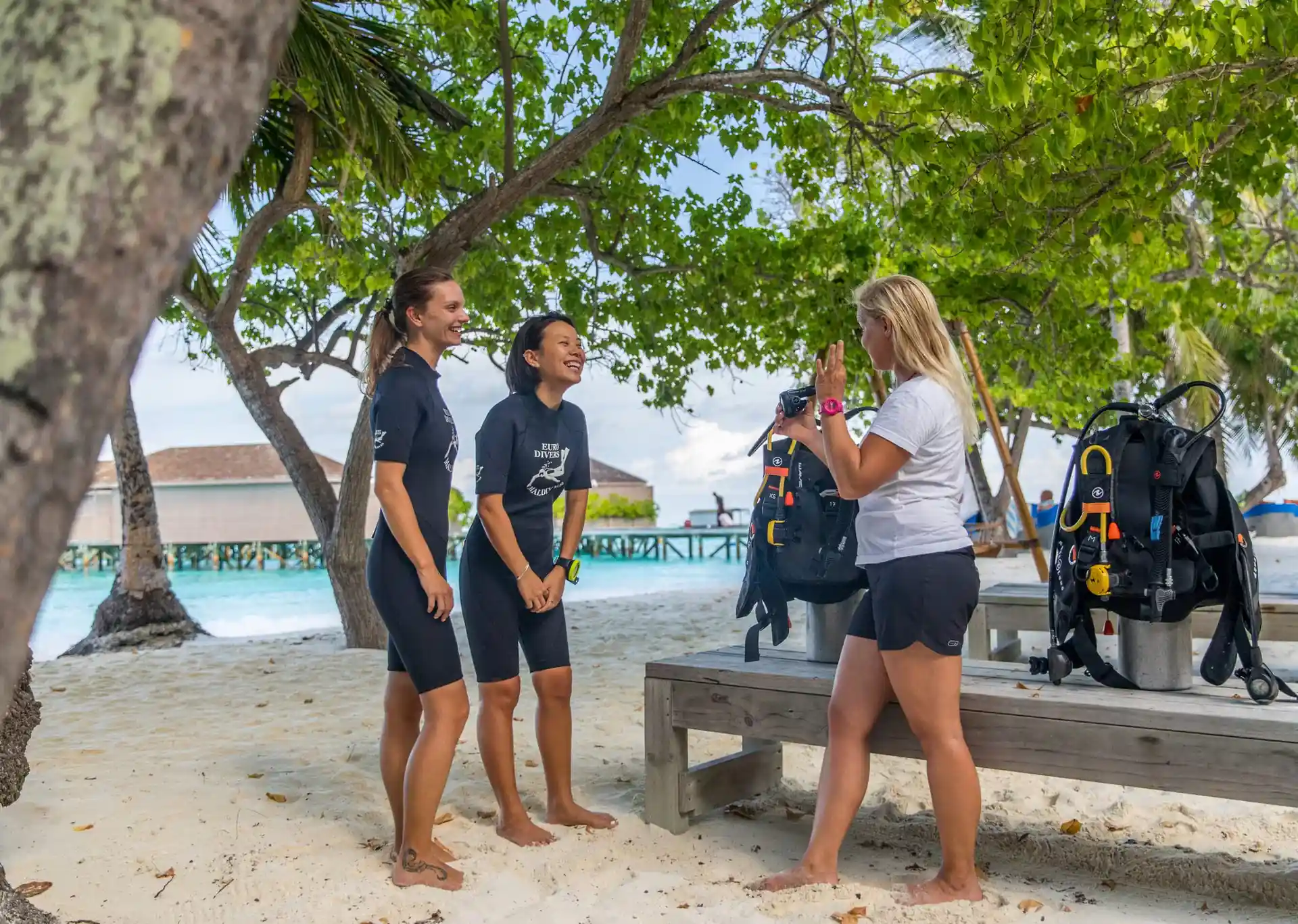 Dive shop photo