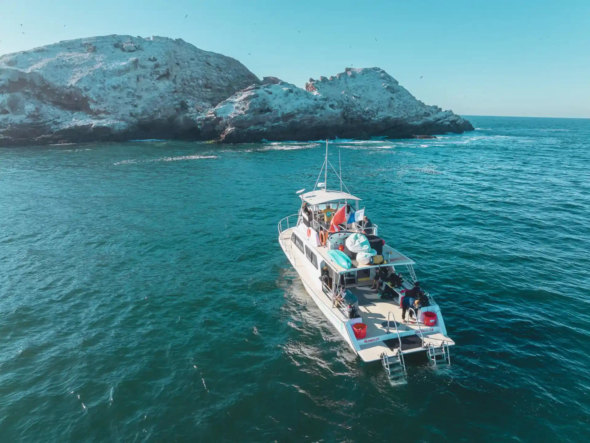 Flagship Humboldt at the Coronado Islands