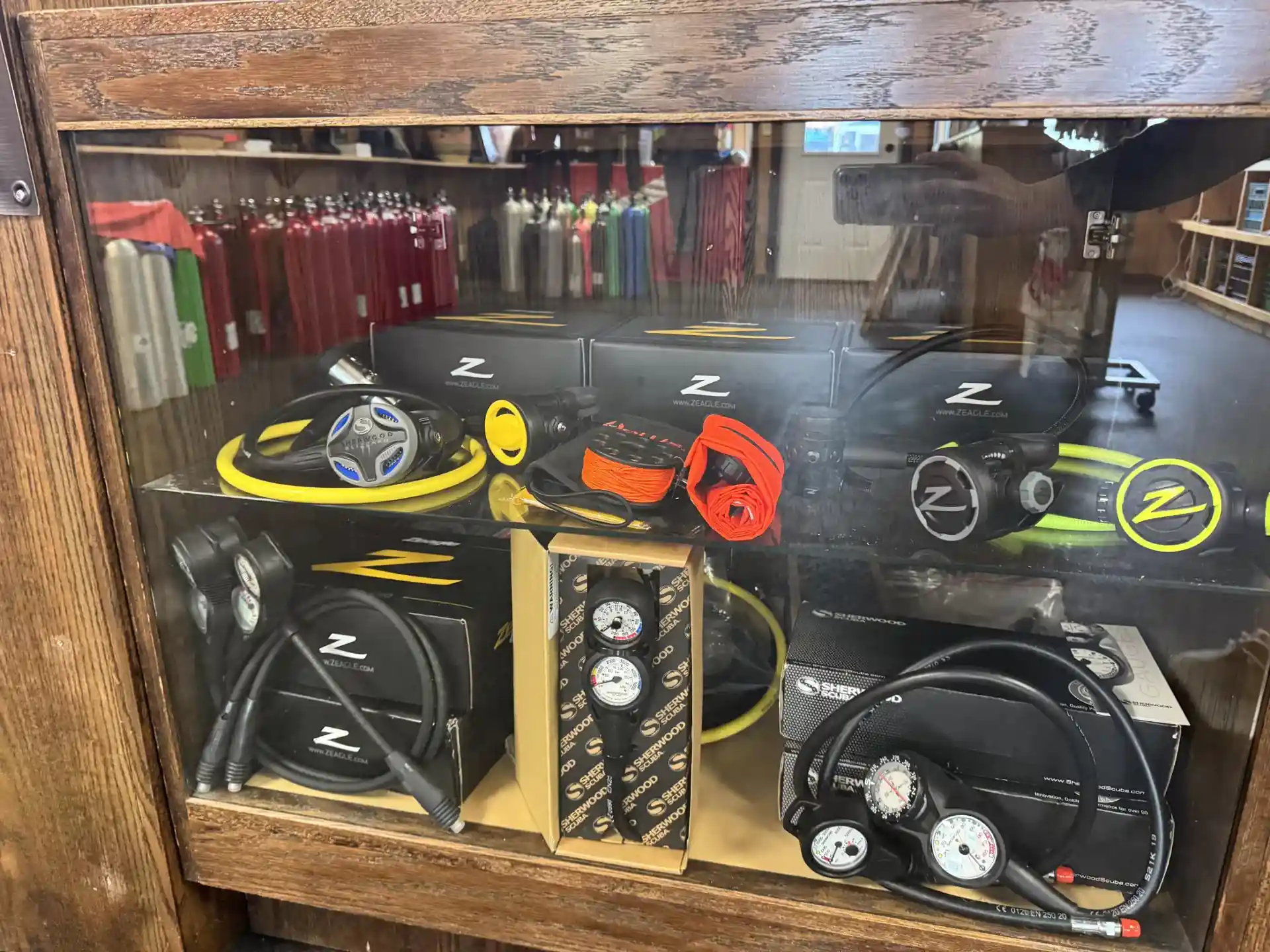 Dive shop photo
