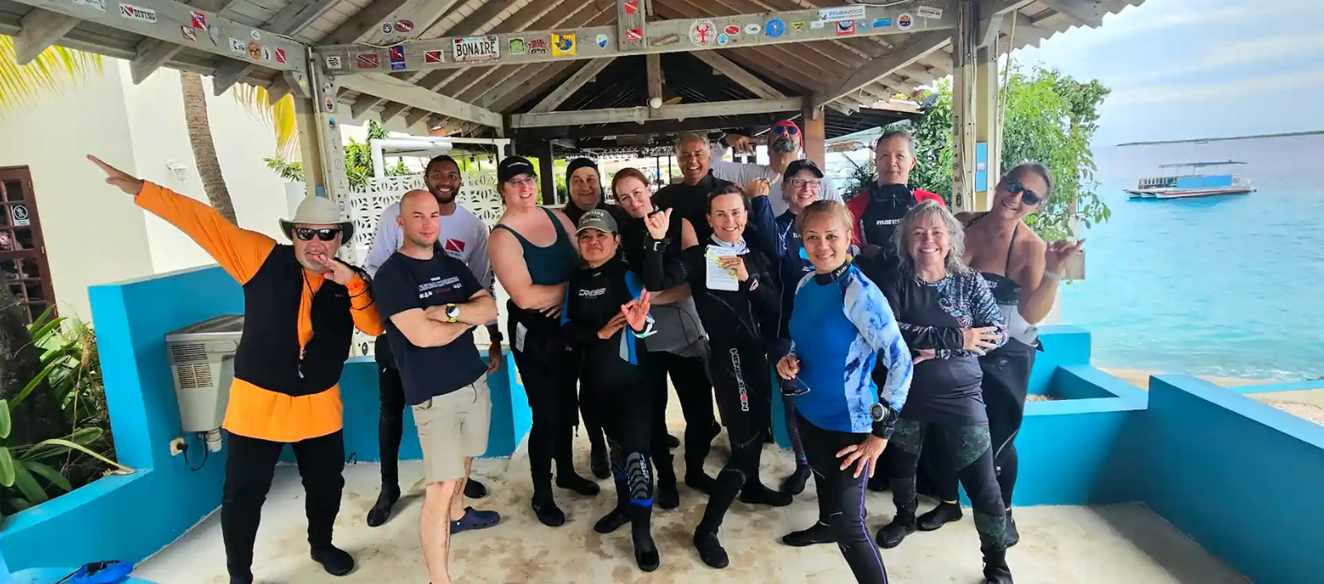 ダイビングショップの写真