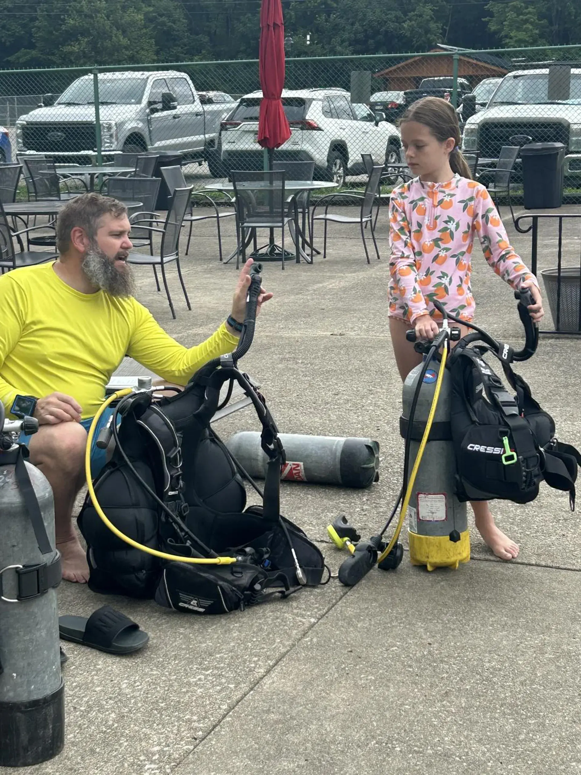 다이빙 샵 사진