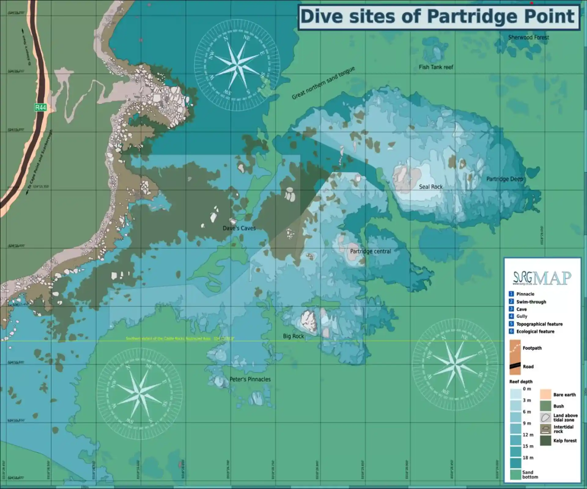 Foto van de duiklocatie
