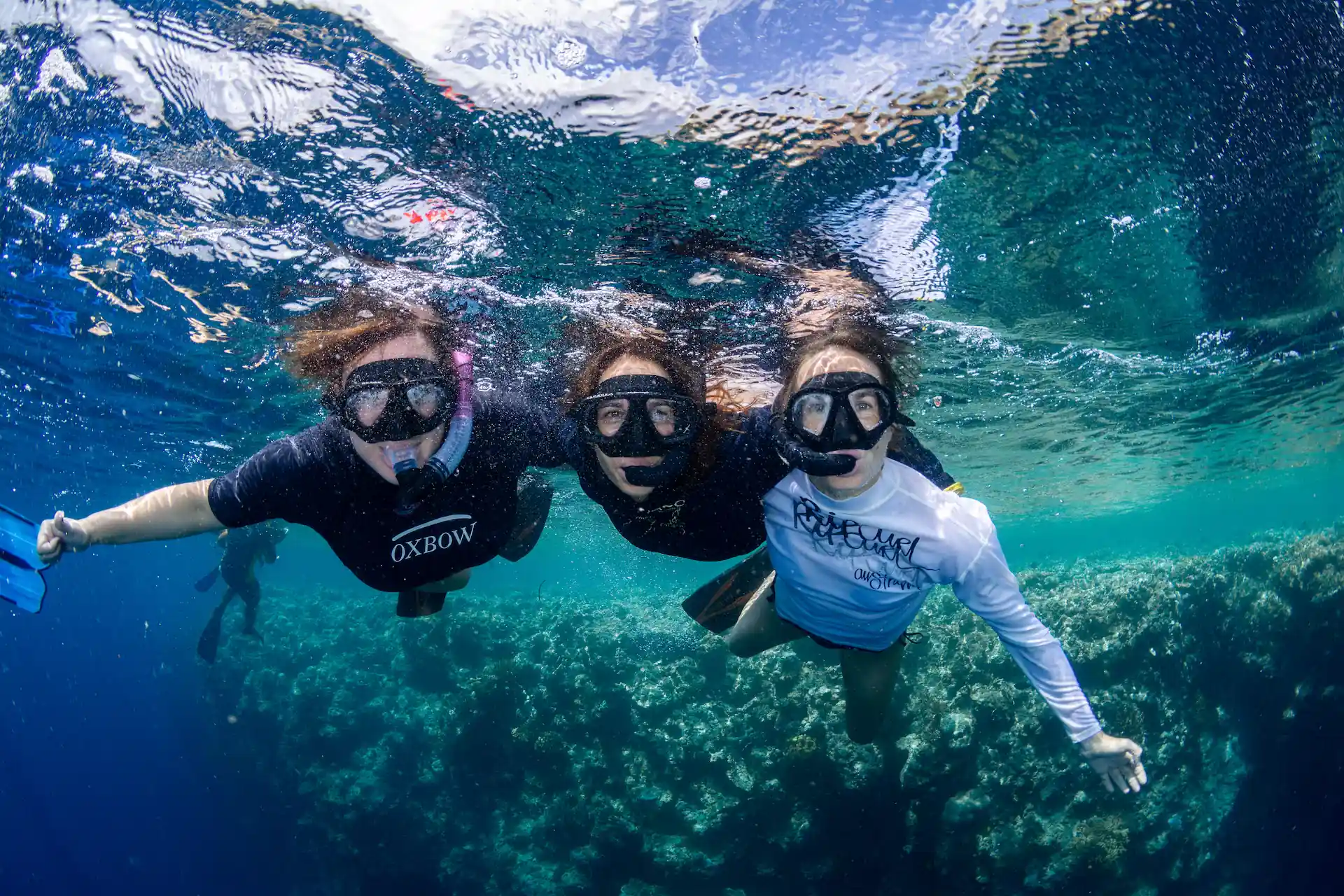 Schnorcheln mit der Familie