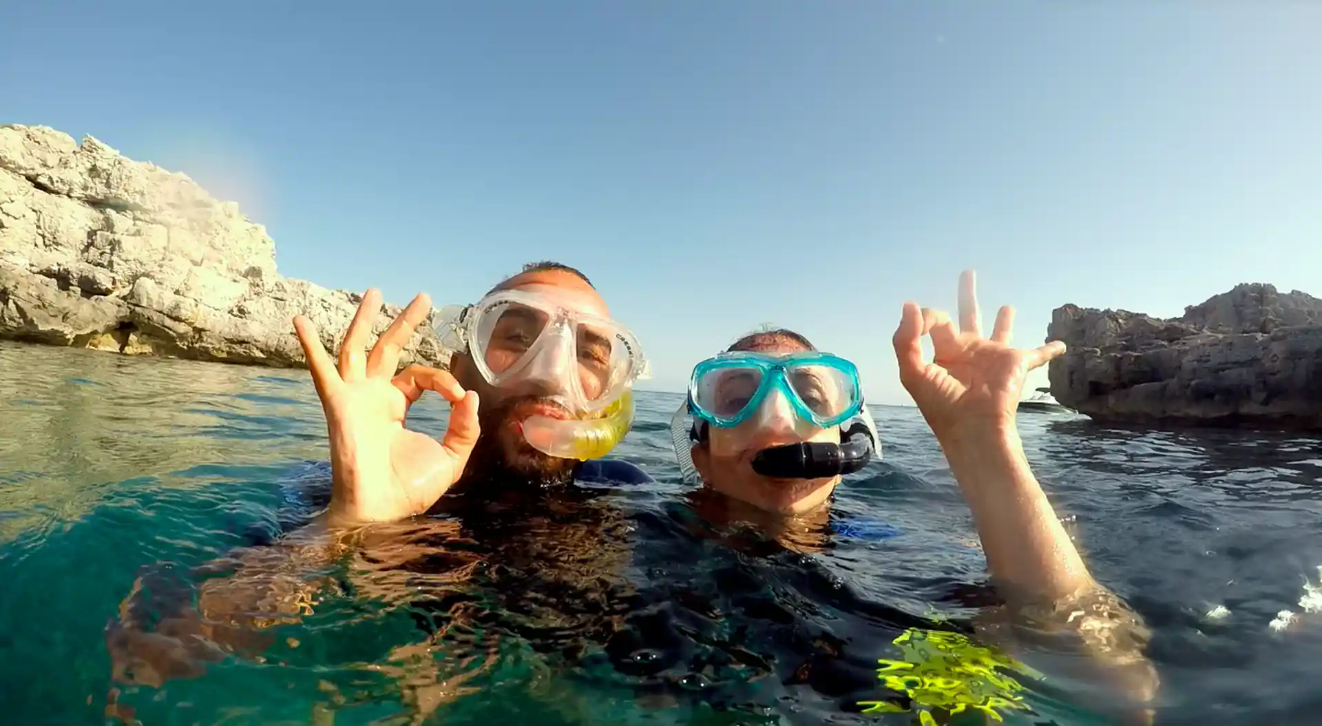 Snorkeling a Minorca