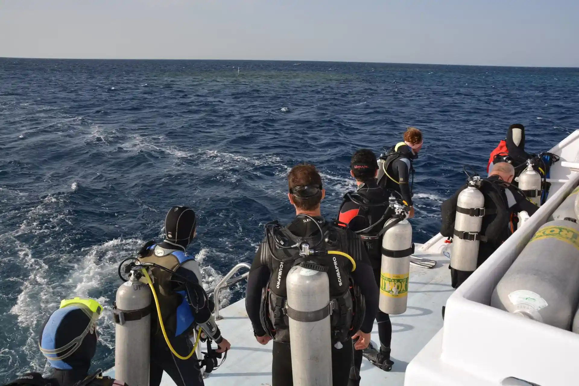Ready for diving