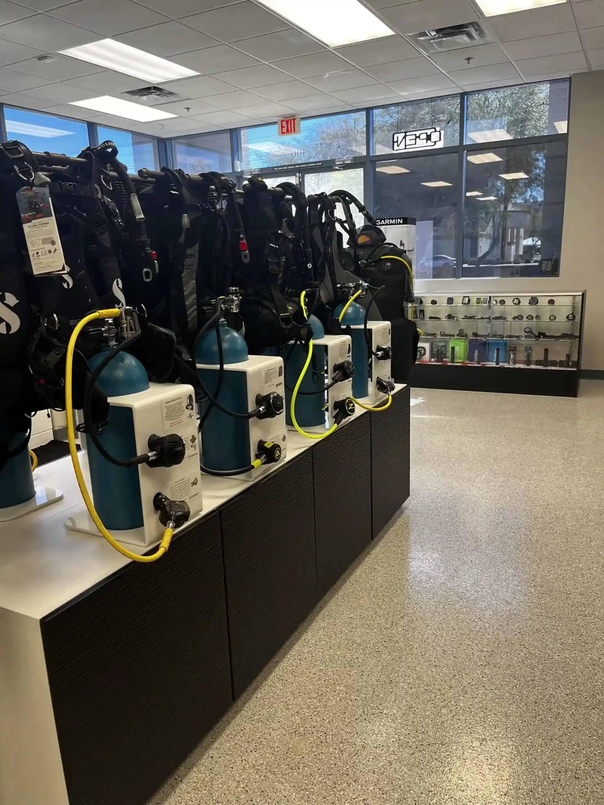 Dive shop photo