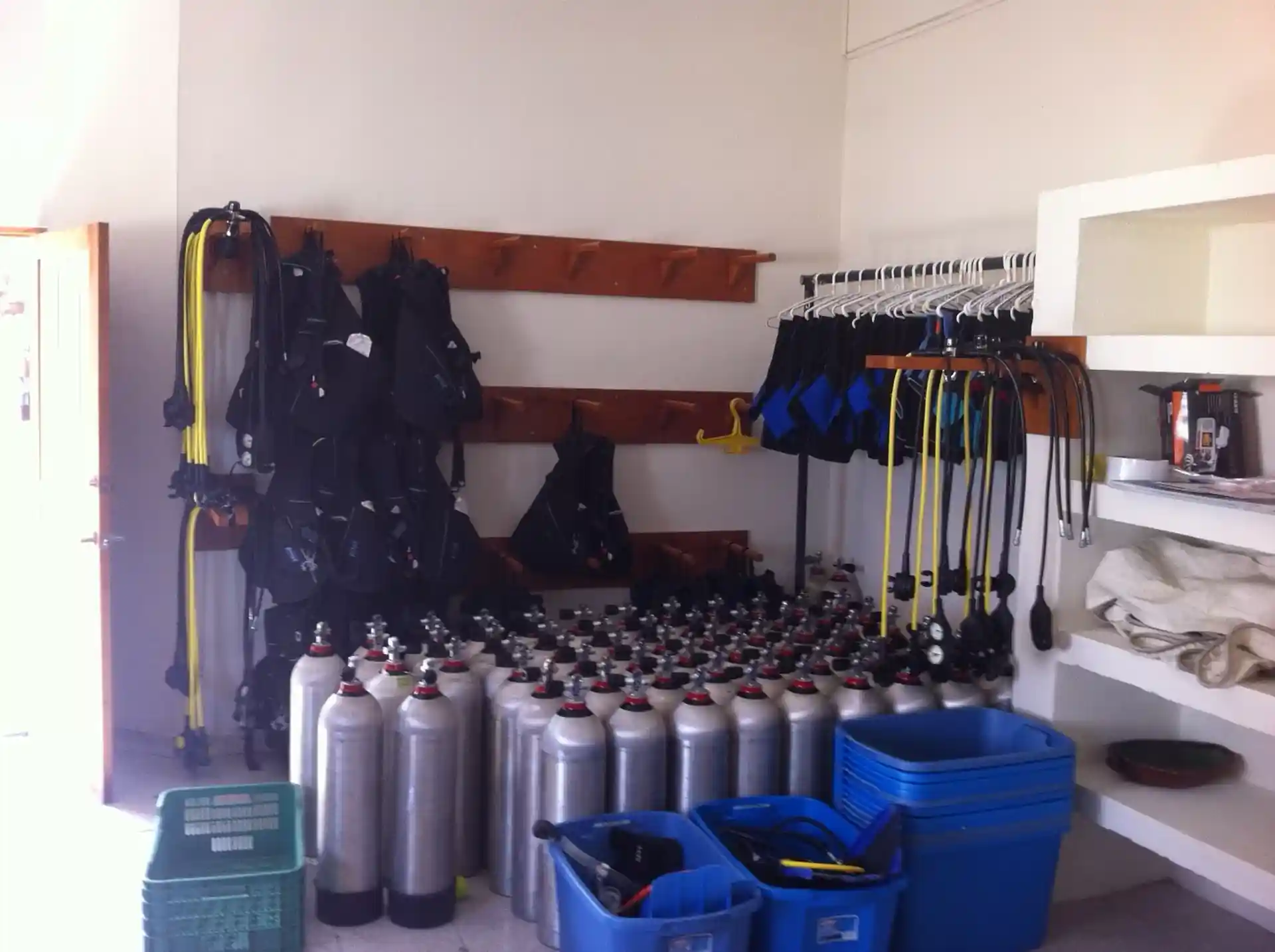 Dive shop photo
