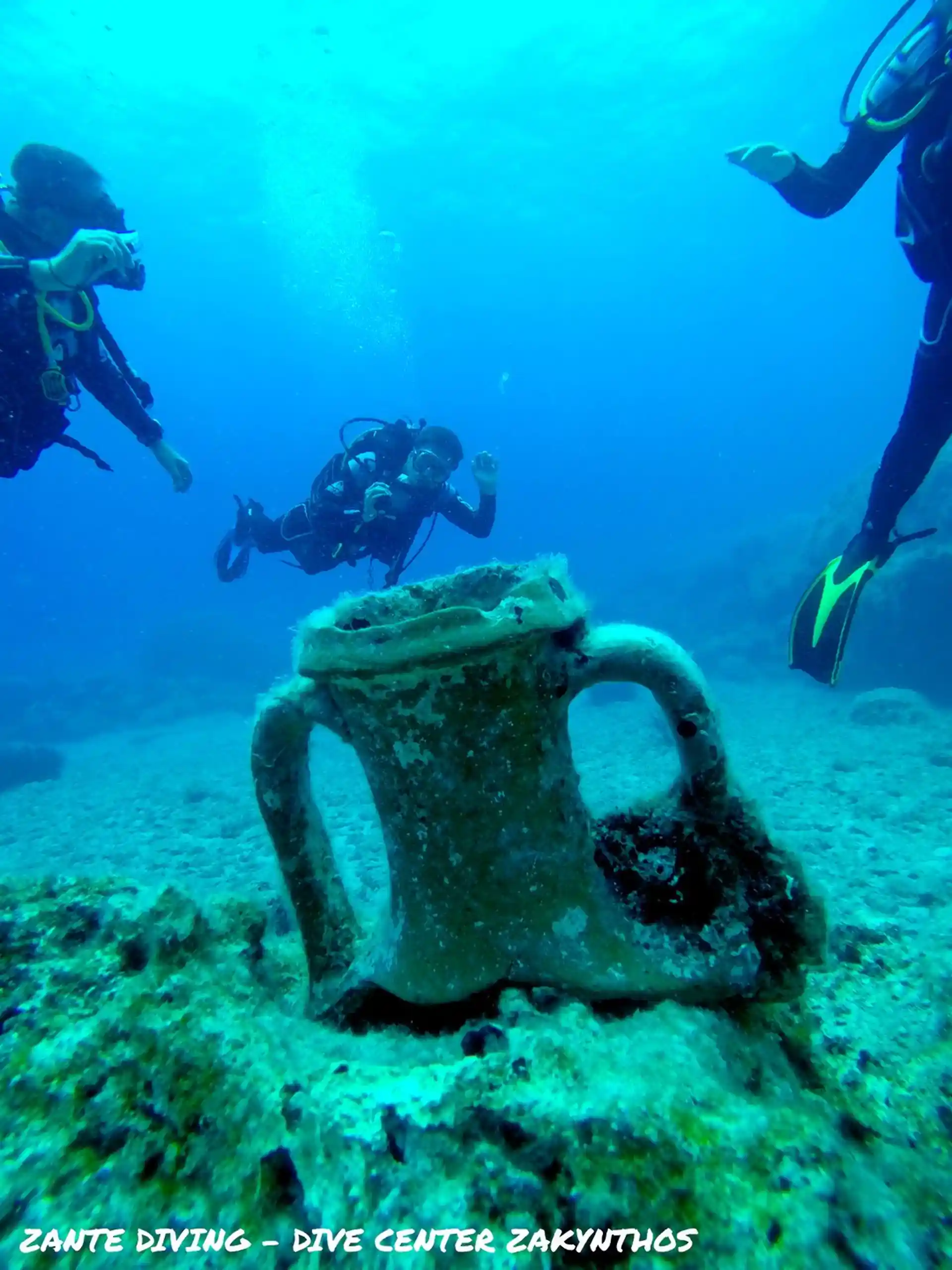 Zante Diving Dive Center Zakynthos Island Greece Small group diving