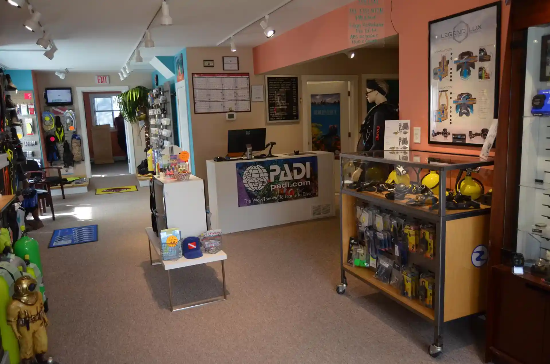 Dive shop photo