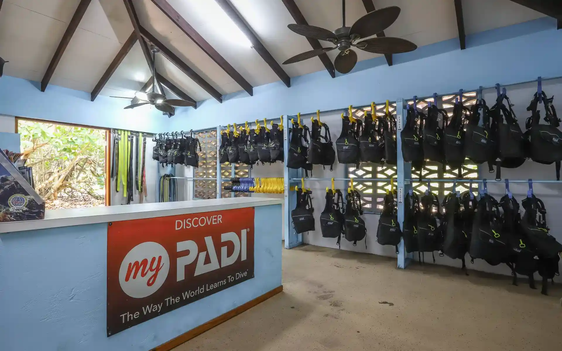 Dive shop photo