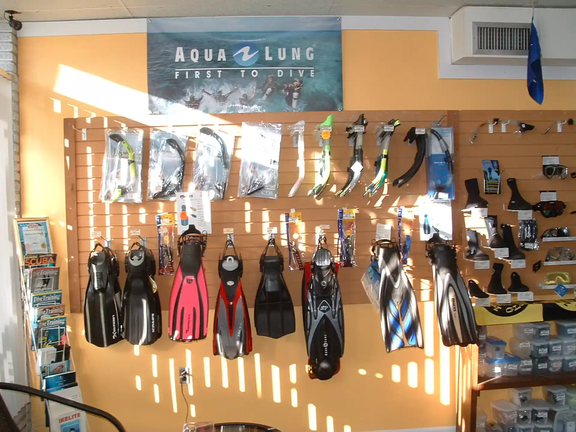 Dive shop photo