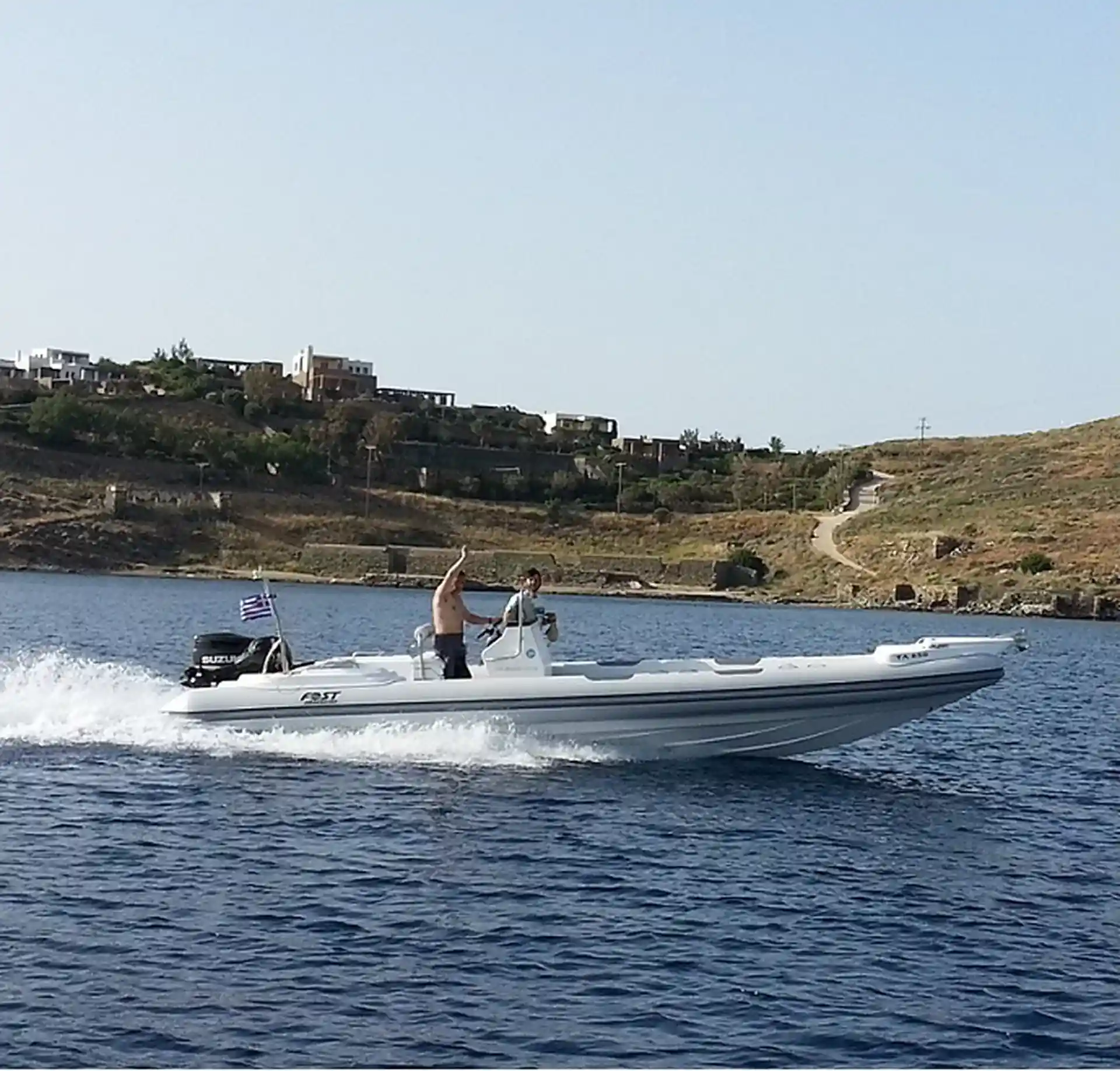 Our FOST 8.6 m , Yamaha 250 hp